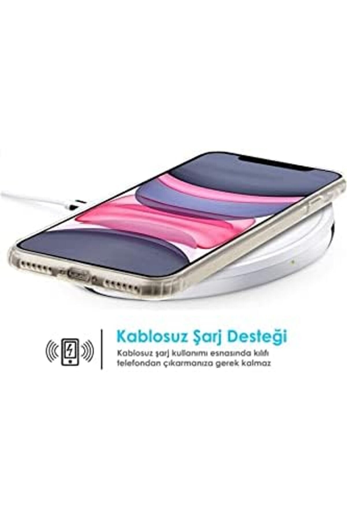 İleti̇şi̇m 13 İle Uyumlu Kapak K&ouml;şe Korumalı Tıpalı Şeffaf Kılıf 1014773