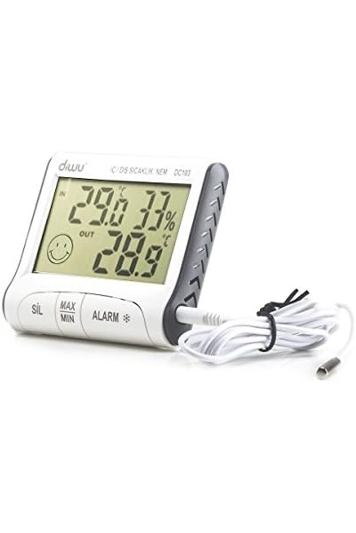 Dc103 İç Dış Max-Mi̇n Prob Termometre Nem Ölçer 1175713