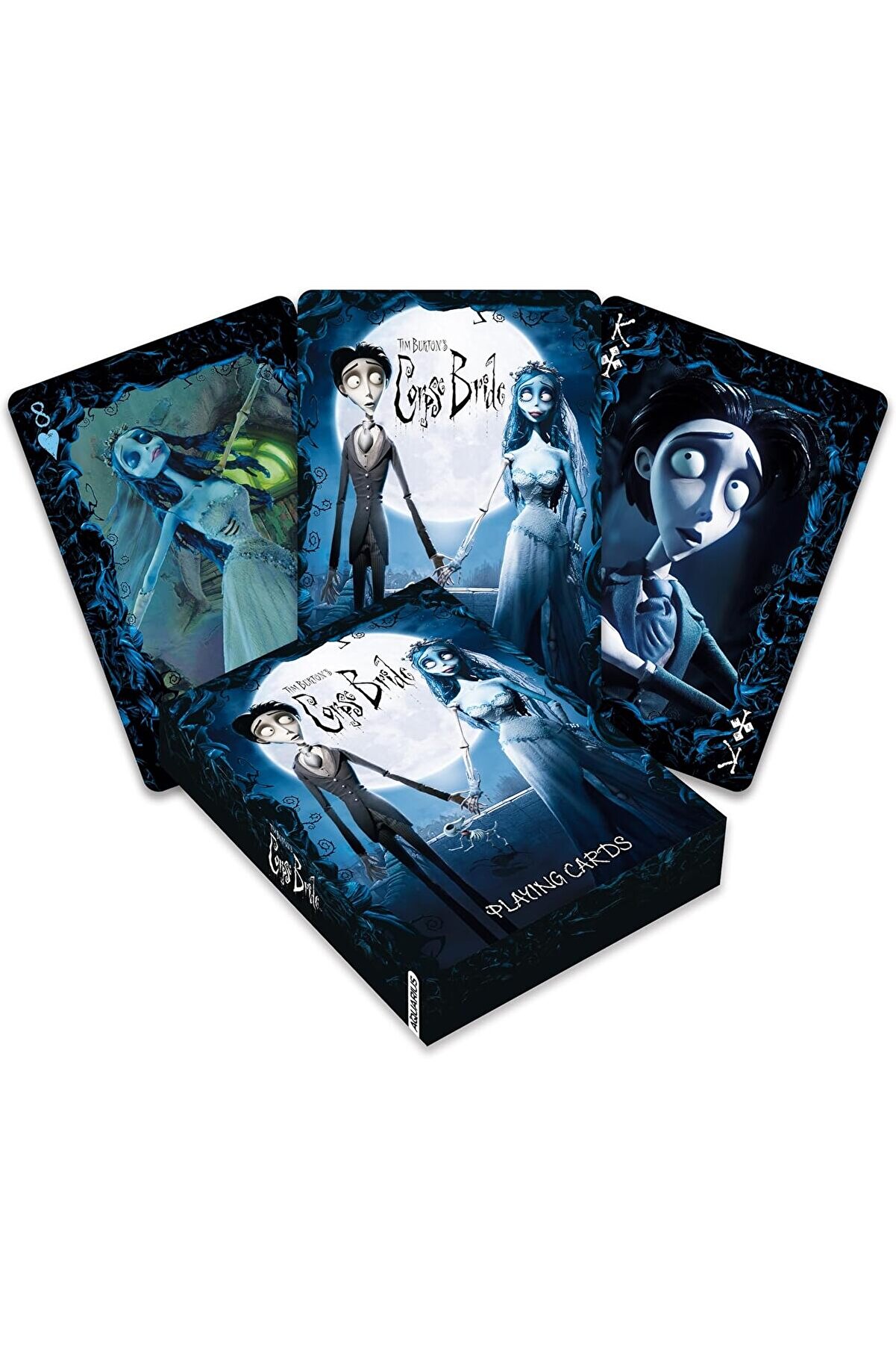 STOREMAX svngsphereshop Corpse Bride Oyun Kartları - En Sevdiğiniz Kart Oyunları için Corpse Bride Temalı Kar