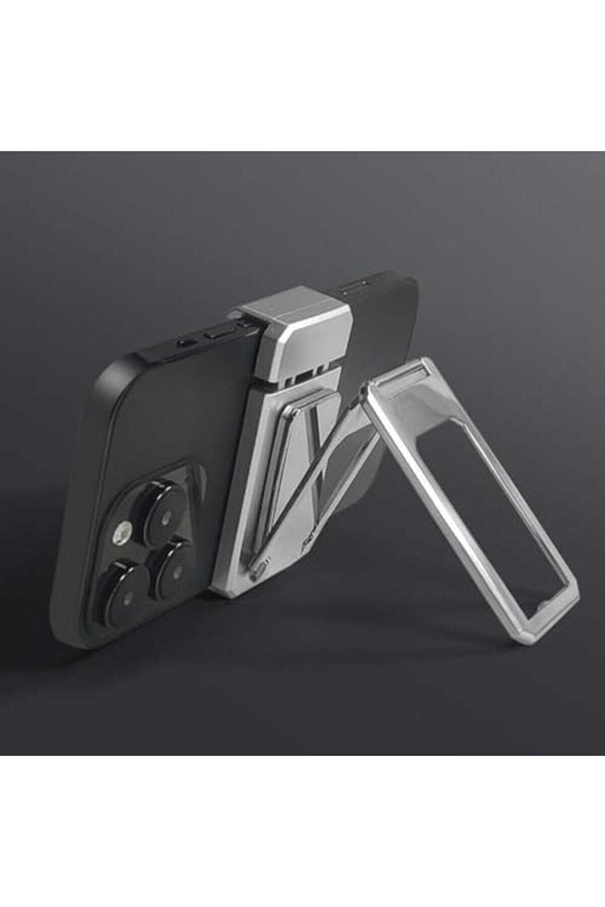 360 Derece Dönen Tüm Telefon Ti̇pleri̇ İle Uyumlu Metal Telefon Braket 1014773