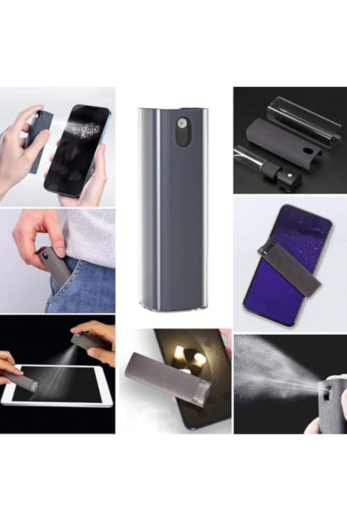 Telefon,Tablet Ekranı İçi̇n Kendi̇li̇ği̇nden Spreyli̇ Ekran Temi̇zleme Süngeri̇ 1175713