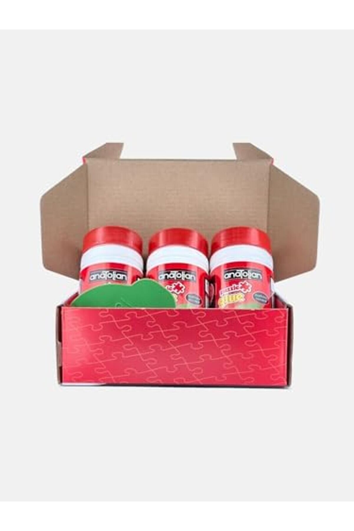 Shopverse Puzzle 3 Lü Yapıştırıcı (3X140 Ml.) #9005 Trendfli̇ck 1014773