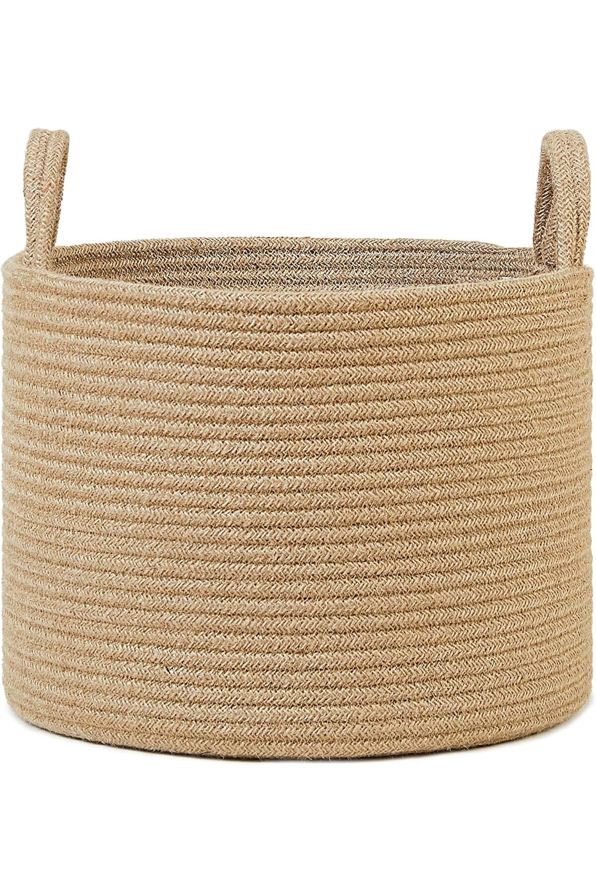 STOREMAX shpsell Textile Jüt Halat Sepet 35 x 27 cm 1175735