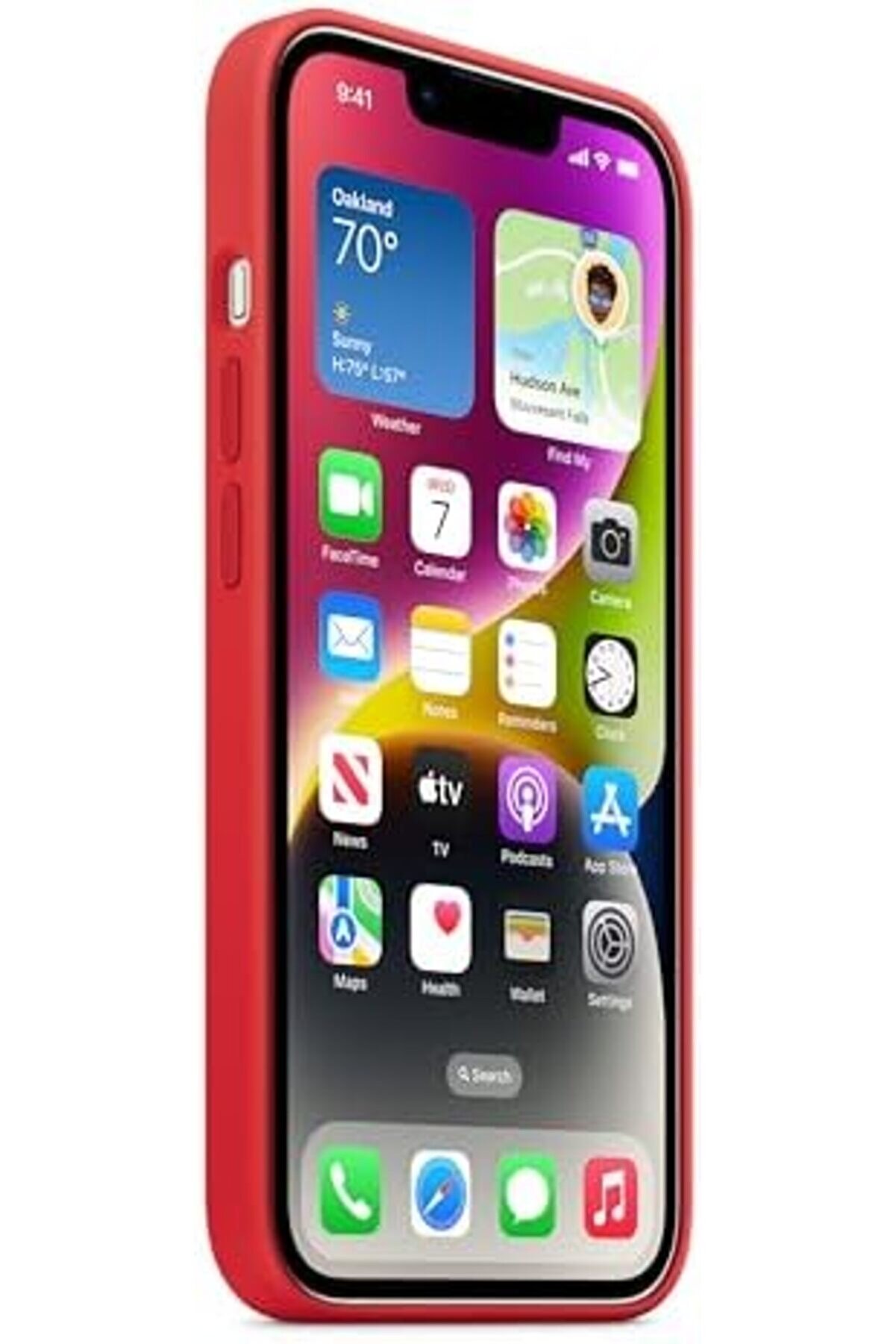 14 İçi̇n Özelli̇kli̇ Si̇li̇kon Kılıf - (Product) Red 1014773