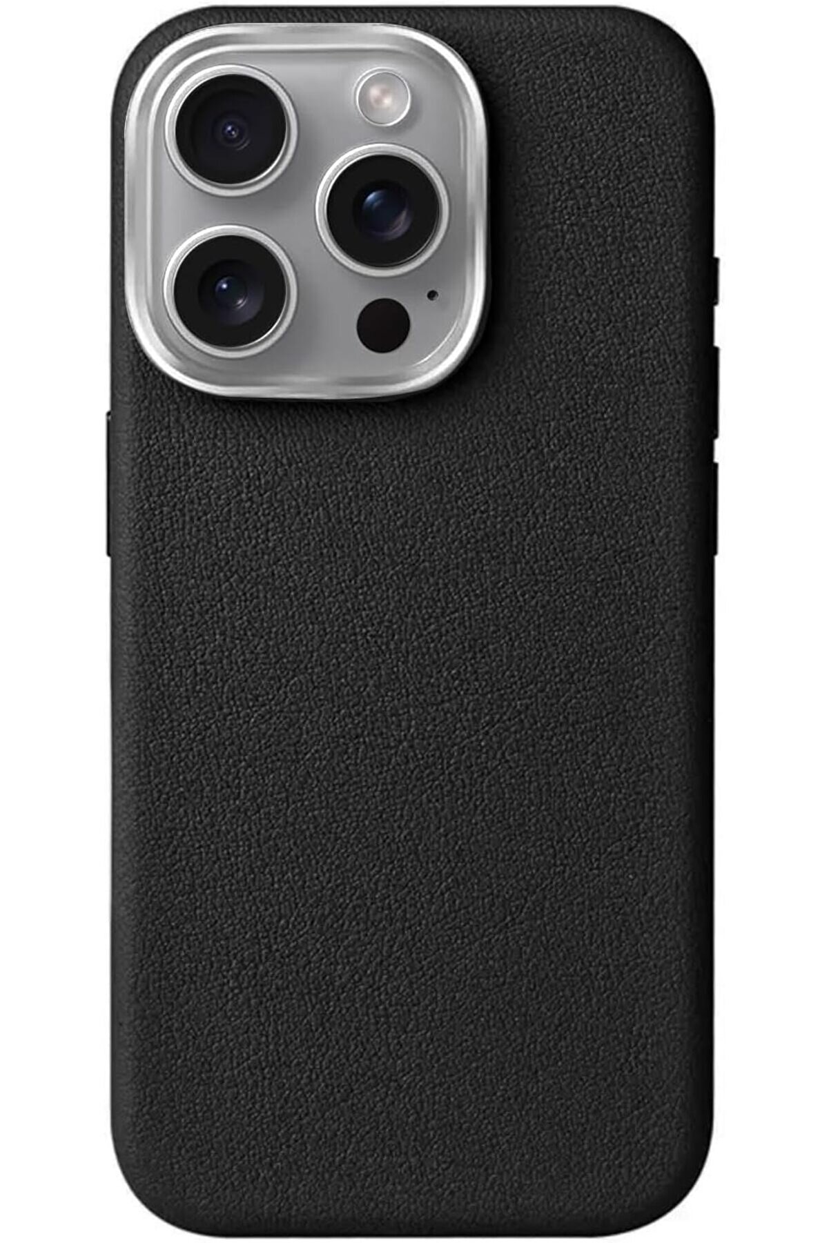 STOREMAX 16 Pro için ile Uyumlu Çizilmeyen ve Parmak İzi Tutmayan Deri Görünümlü Metal Tuşlu ve Metal Lens Çe