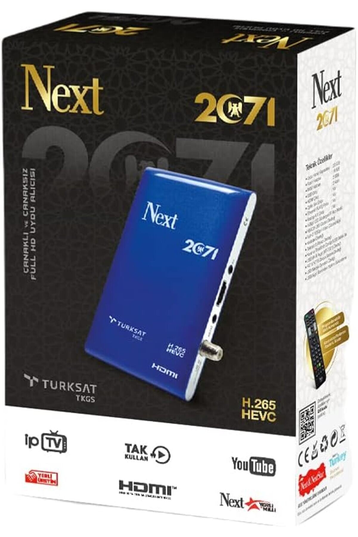 STOREMAX 2071 Full HD Uydu Alıcısı 1014773