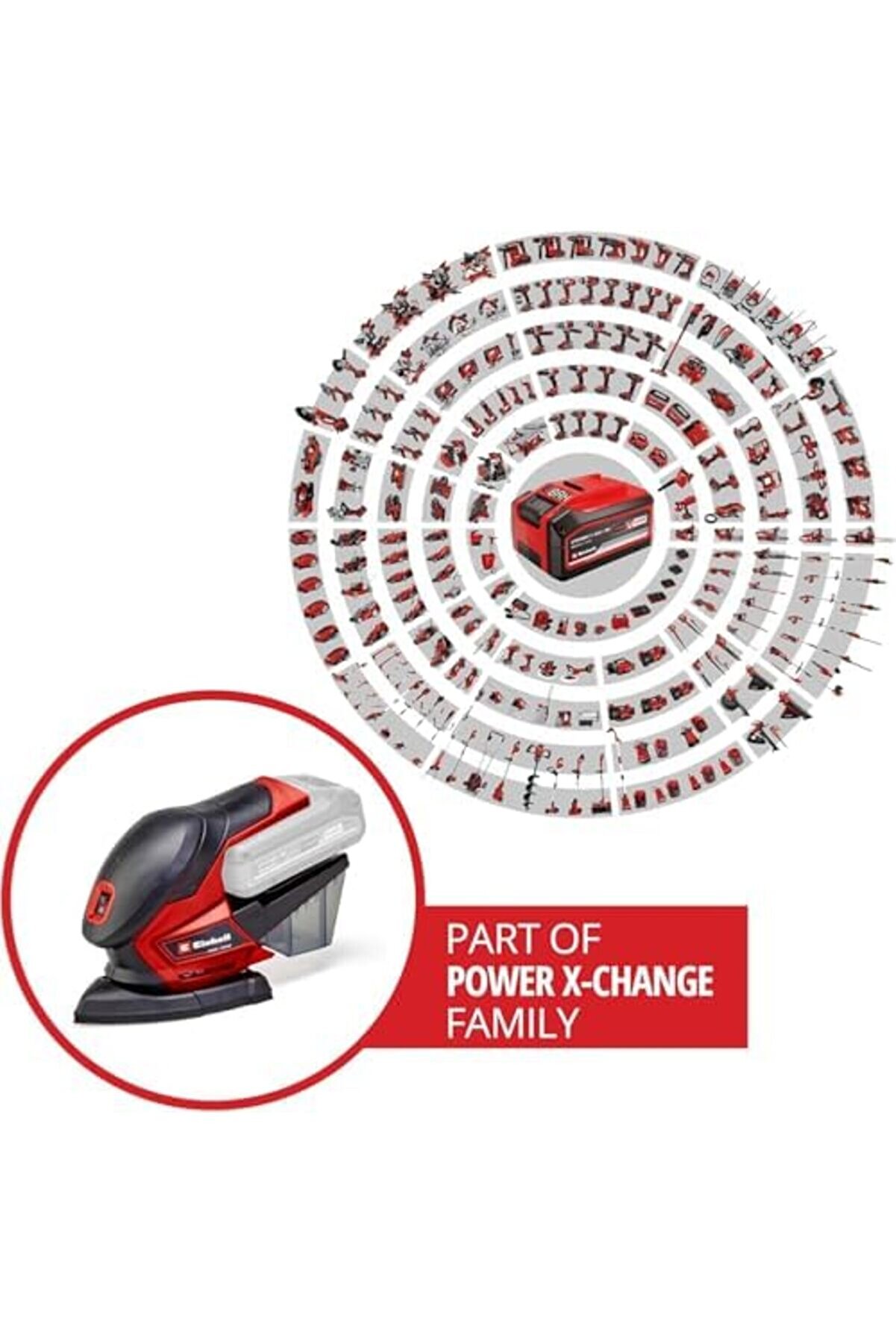 Te-Os 18/150 Li̇ Solo, Çok Amaçlı Zımpara 1014773