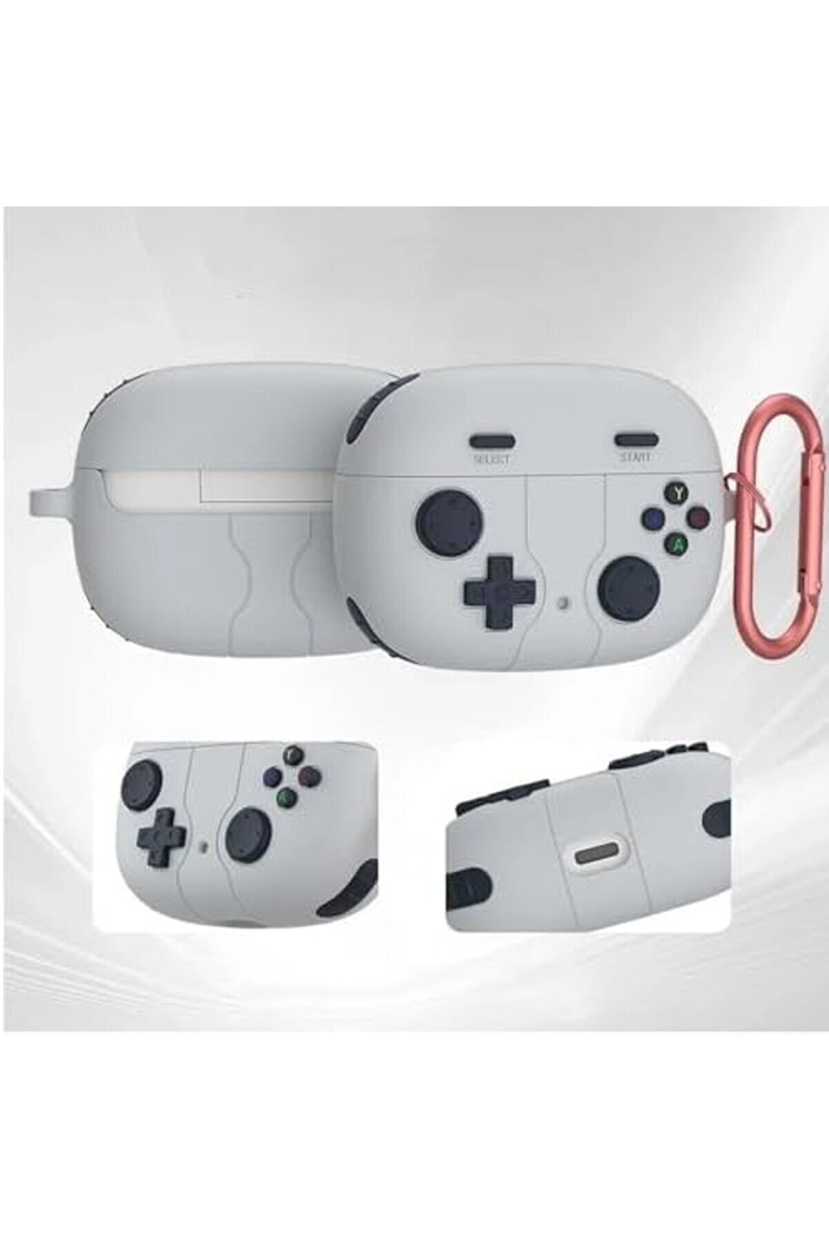 Ai̇rpods 4 İle Uyumlu 4.Nesi̇l Kılıf Kılıf Retro Görünümlü Kancalı Ni̇nt-Endo Yumuşak Soft Dokunuş Ai̇rp