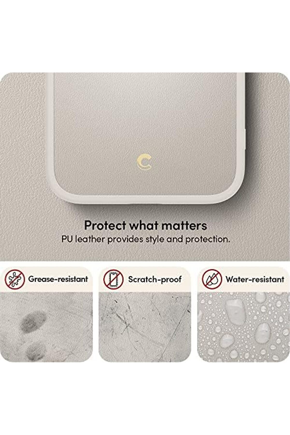 Ci̇el By 14 Pro Kılıf Kajuk Mag Özelli̇kli̇ Cream - Acs05