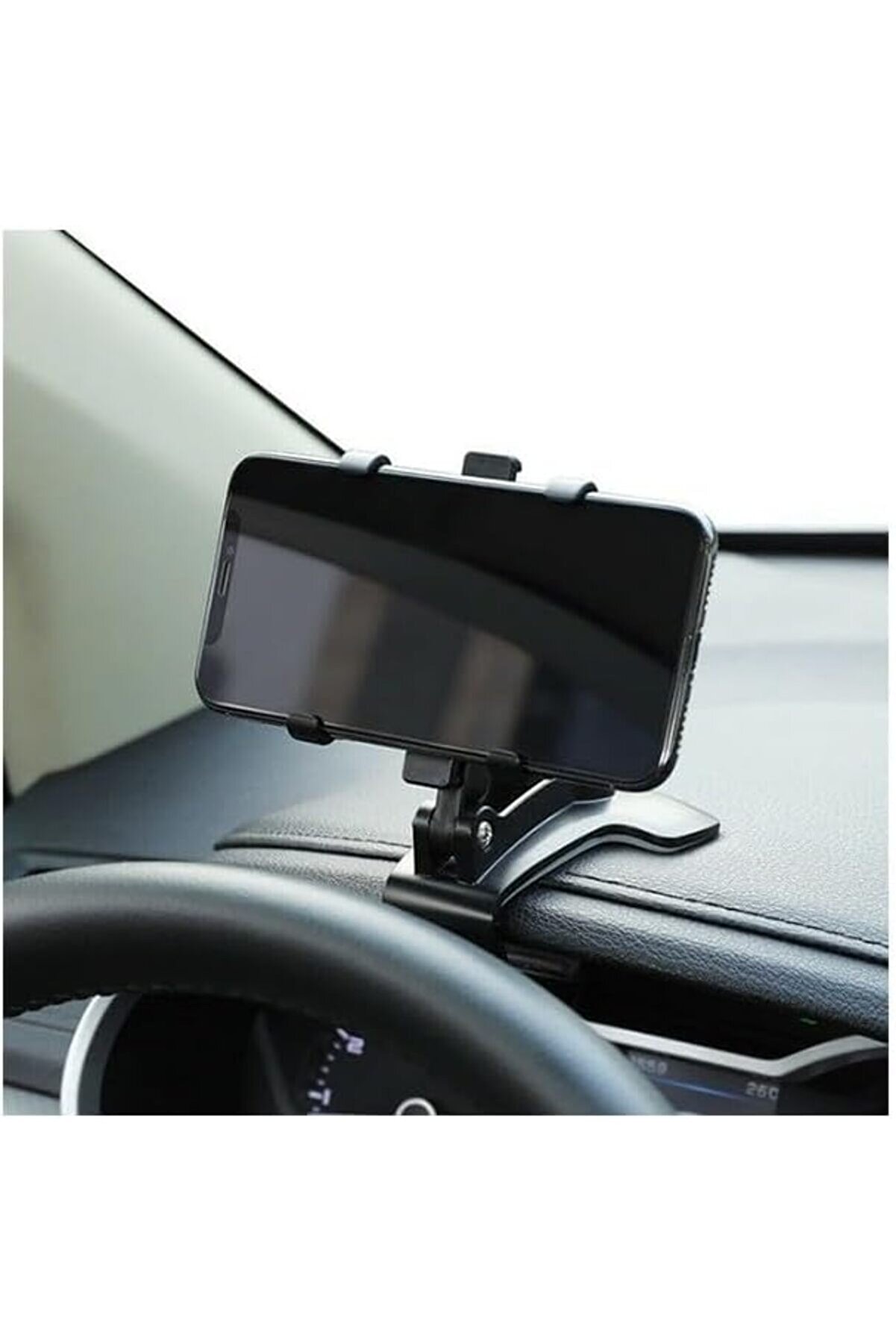 STOREMAX Dönerli Mouth Oto-Araç Torpido Uzeri Telefon Tutucu Akrobat Siyah 1014773