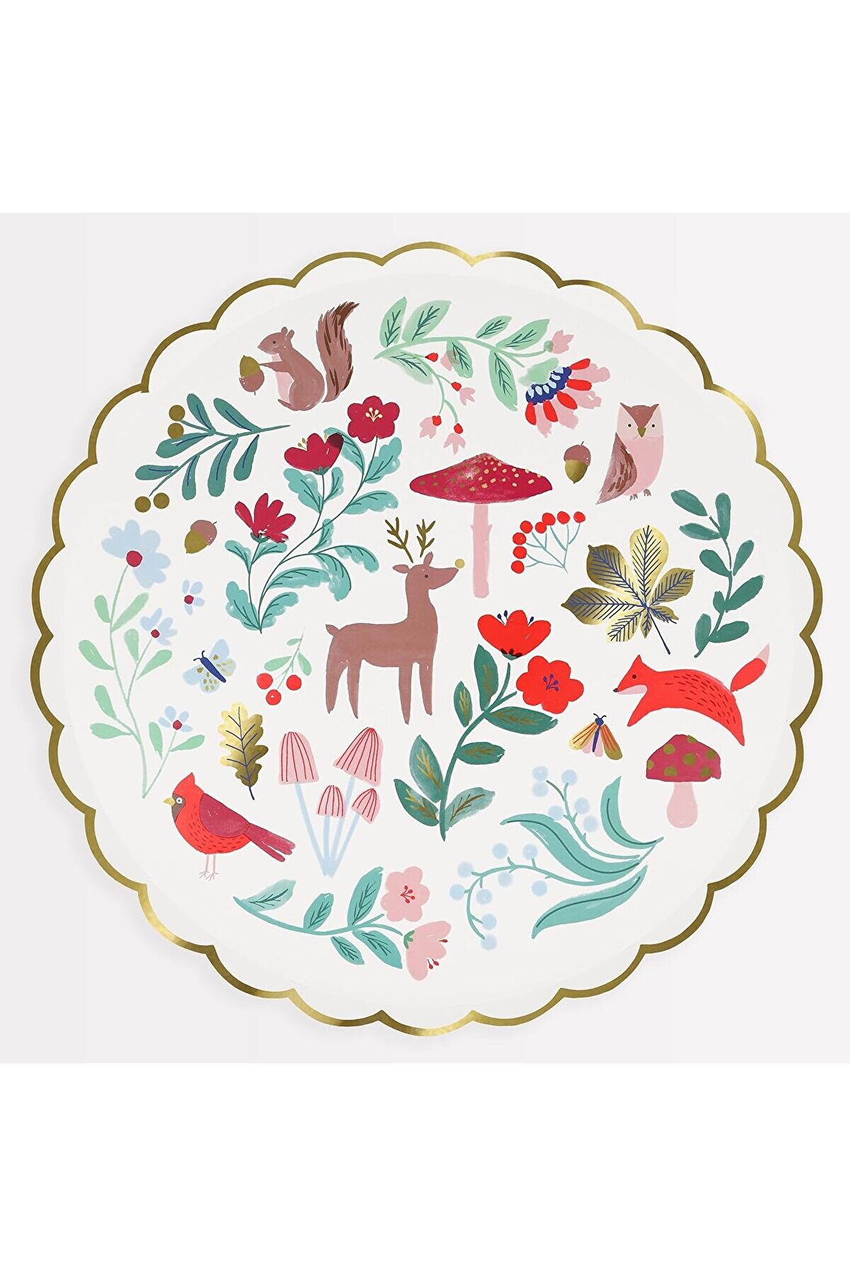 STOREMAX - Dinner Plates - Orman Tabak (L) (8'li) 1014773