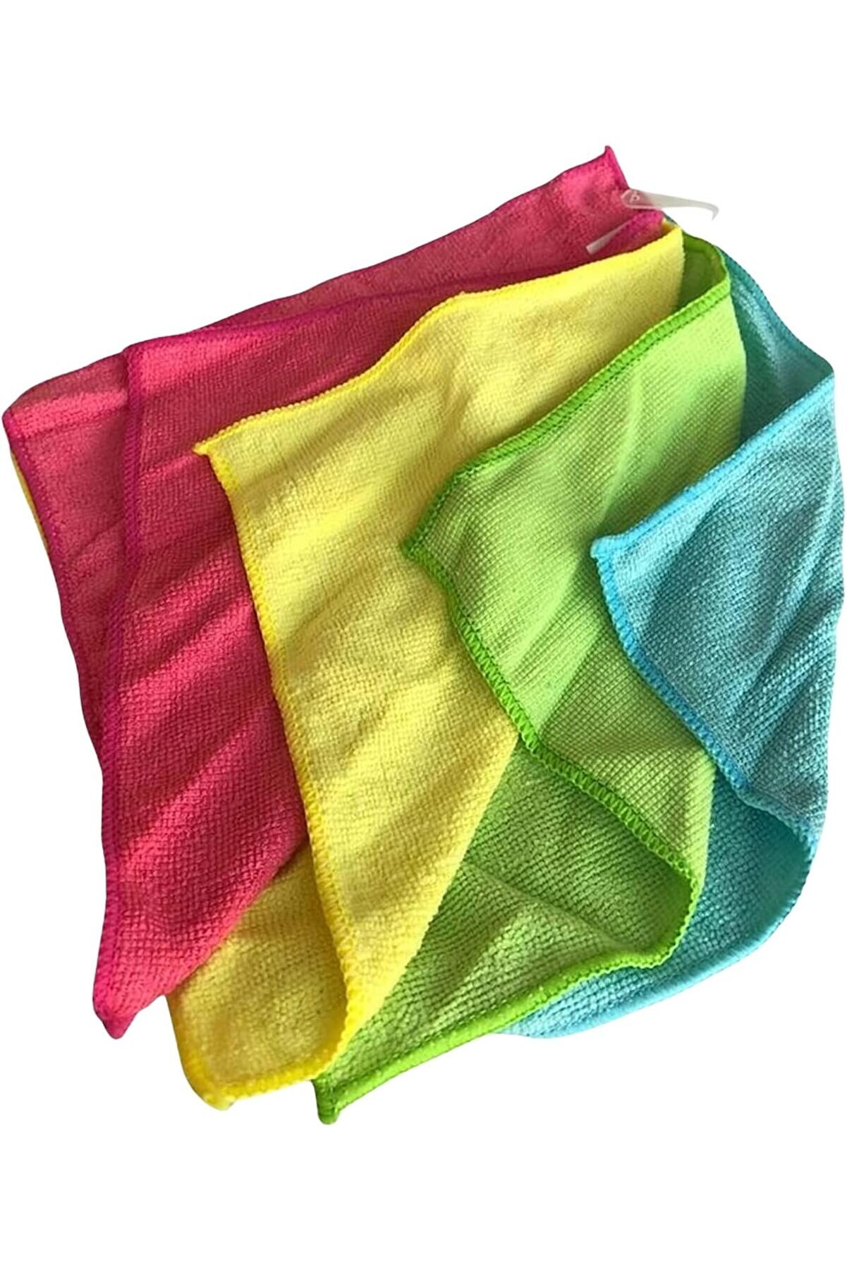 STOREMAX Temizlik Bezleri, Aşındırmaz, Yeniden Kullanılabilir ve Yıkanabilir 4’lü Yüksek Emici, Tüy Bırakmaya