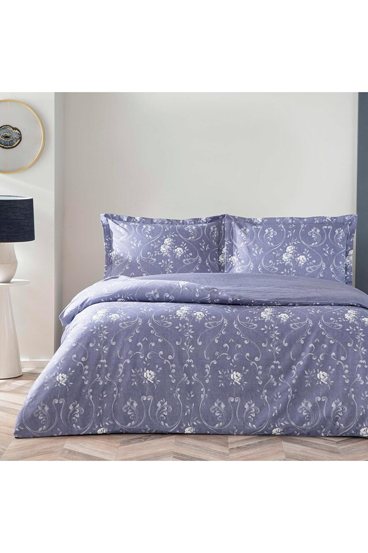 STOREMAX Joanne Çift Kişilik Nevresim Takımı Mavi 1014773