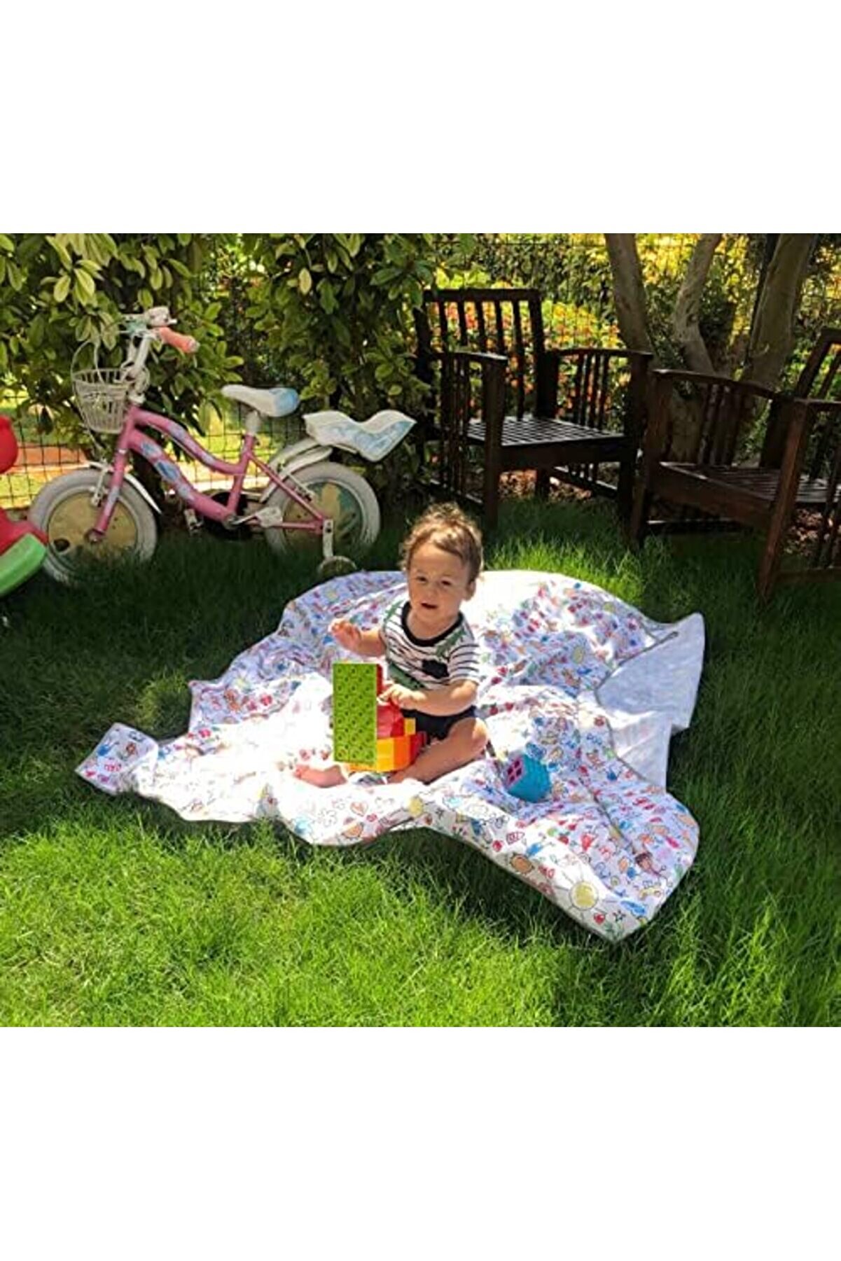 Eli̇zzashop Fami̇ly Su Geçi̇rmez, Yer/Masa Örtüsü, Akti̇vi̇te, Yemek Ve Oyun Içi̇n, Doğa Dostu Ve Çevreci̇,