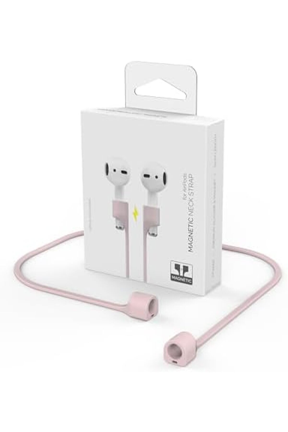 Uyumlu Kulaklık Askısı – Boyun Askısı – 1-2-3 Pro Uyumlu – Si̇li̇kon Kordon – 74Cm – Spor & Günlük Kul