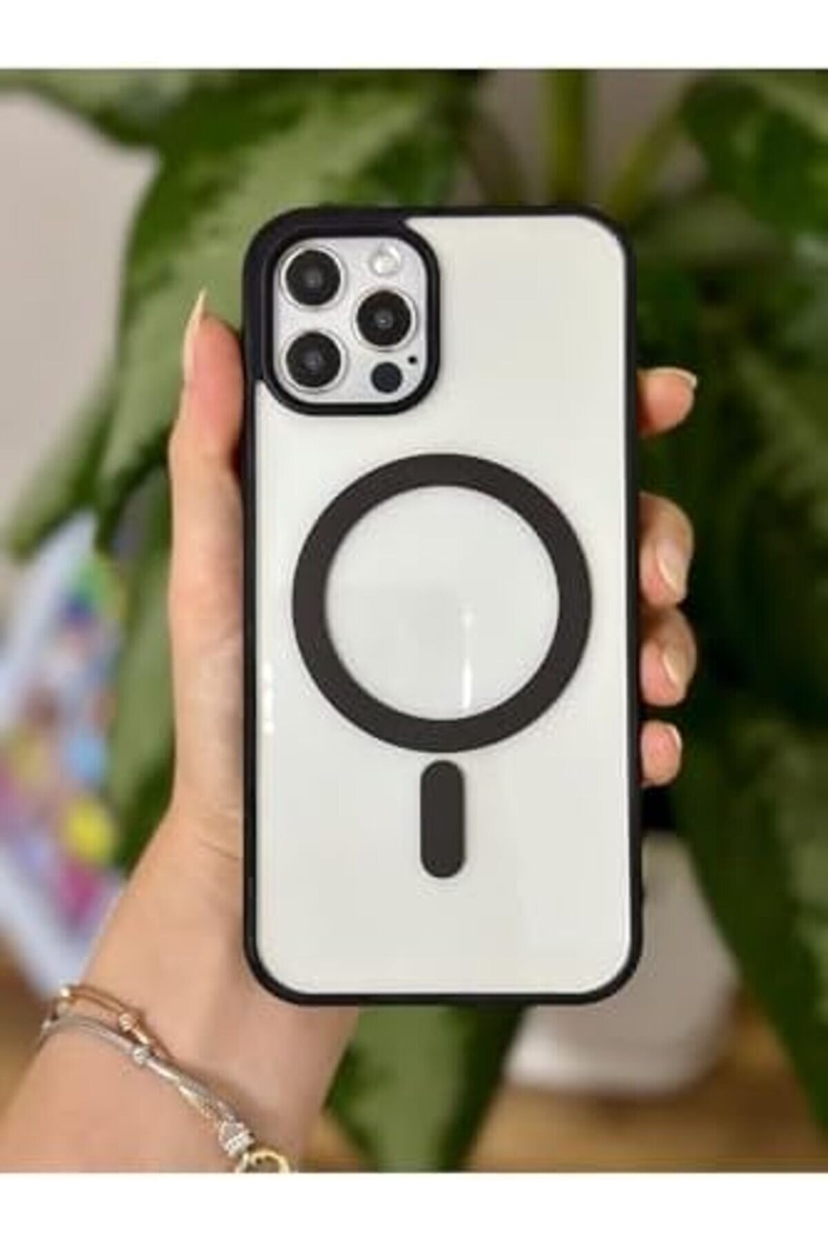 Aksesuar 12 Ve 12 Pro İle Uyumlu &Ouml;zelli̇kli̇ Renkli̇ Şeffaf Kılıf 1014773