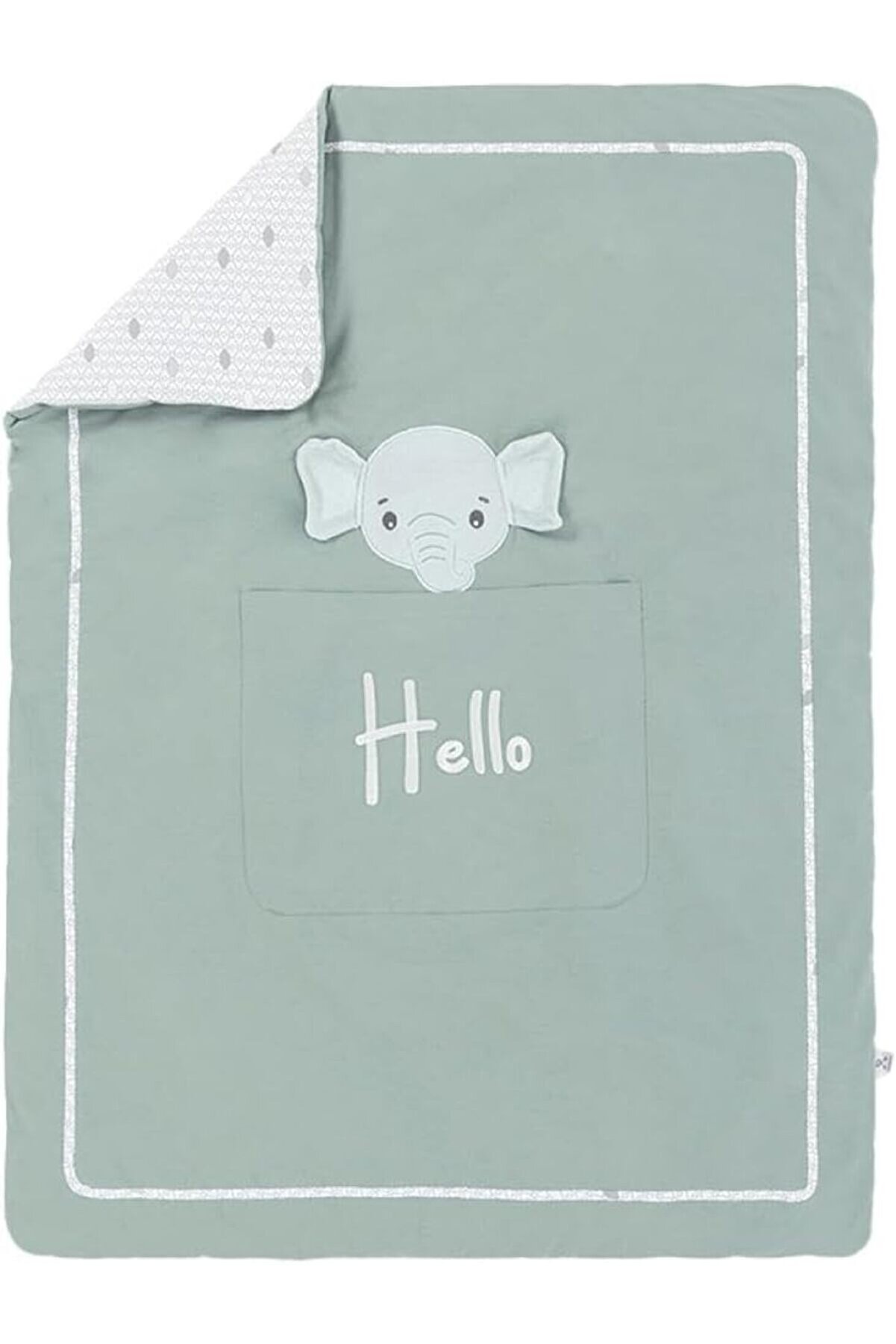 Hero Karakterli̇ Bebek &Ccedil;ocuk Yorgan 100X135 Elephant 1014773