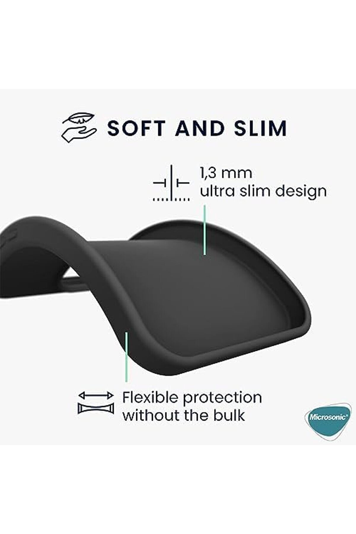 Si̇li̇cone 13 Pro 5G İçi̇n Kılıf Kırmızı [ 13 Pro 5G İle Uyumlu Kılıf - Kırmızı] 1014773