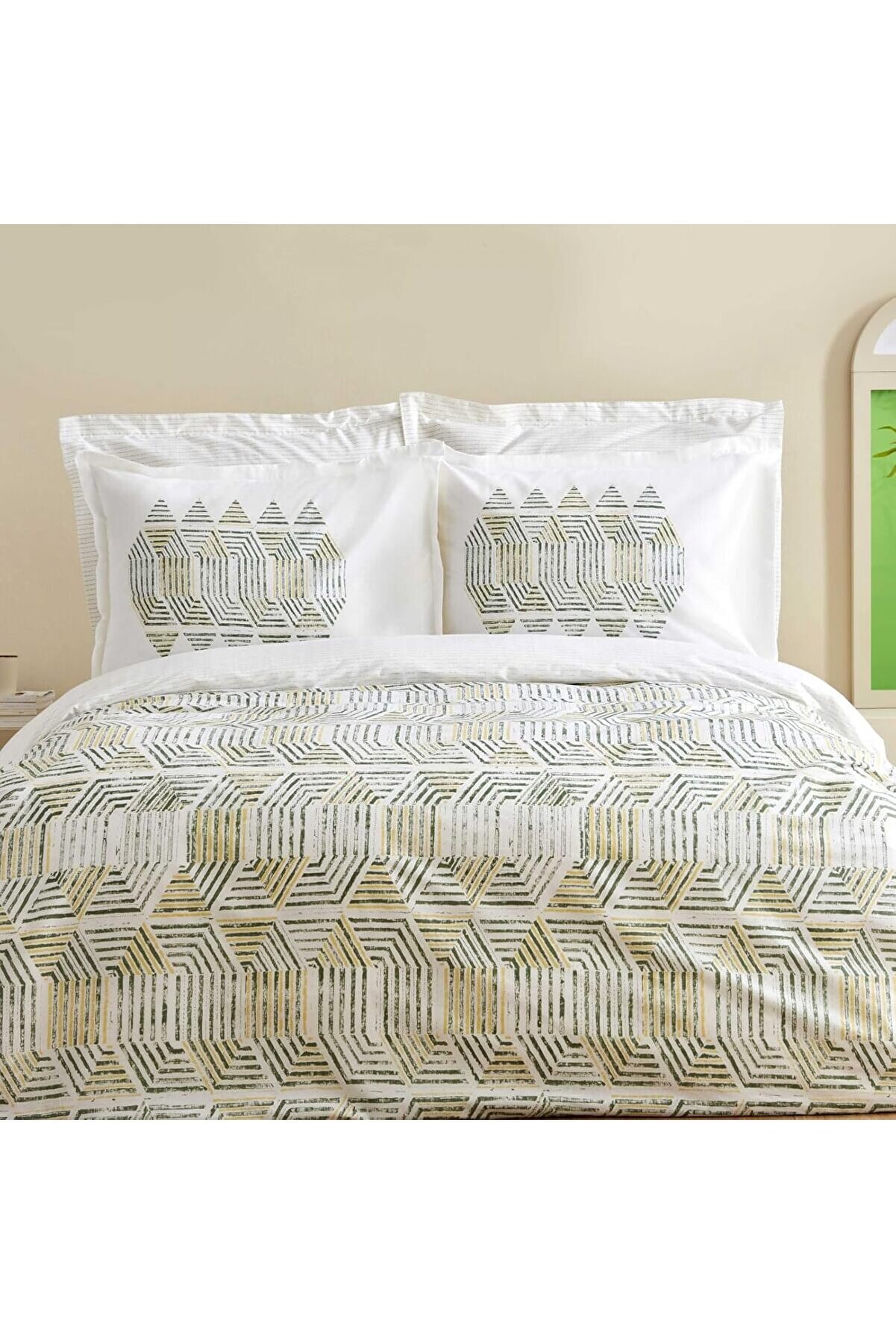 STOREMAX Jenik%100 Pamuk Tek Kişilik Nevresim Takımı Yeşil 1014773