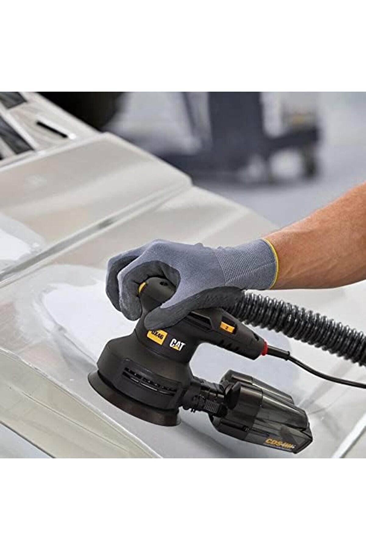 Dx46 400Watt 125Mm Profesyonel Devi̇r Ayarlı Eksantri̇k Zımpara 1014773