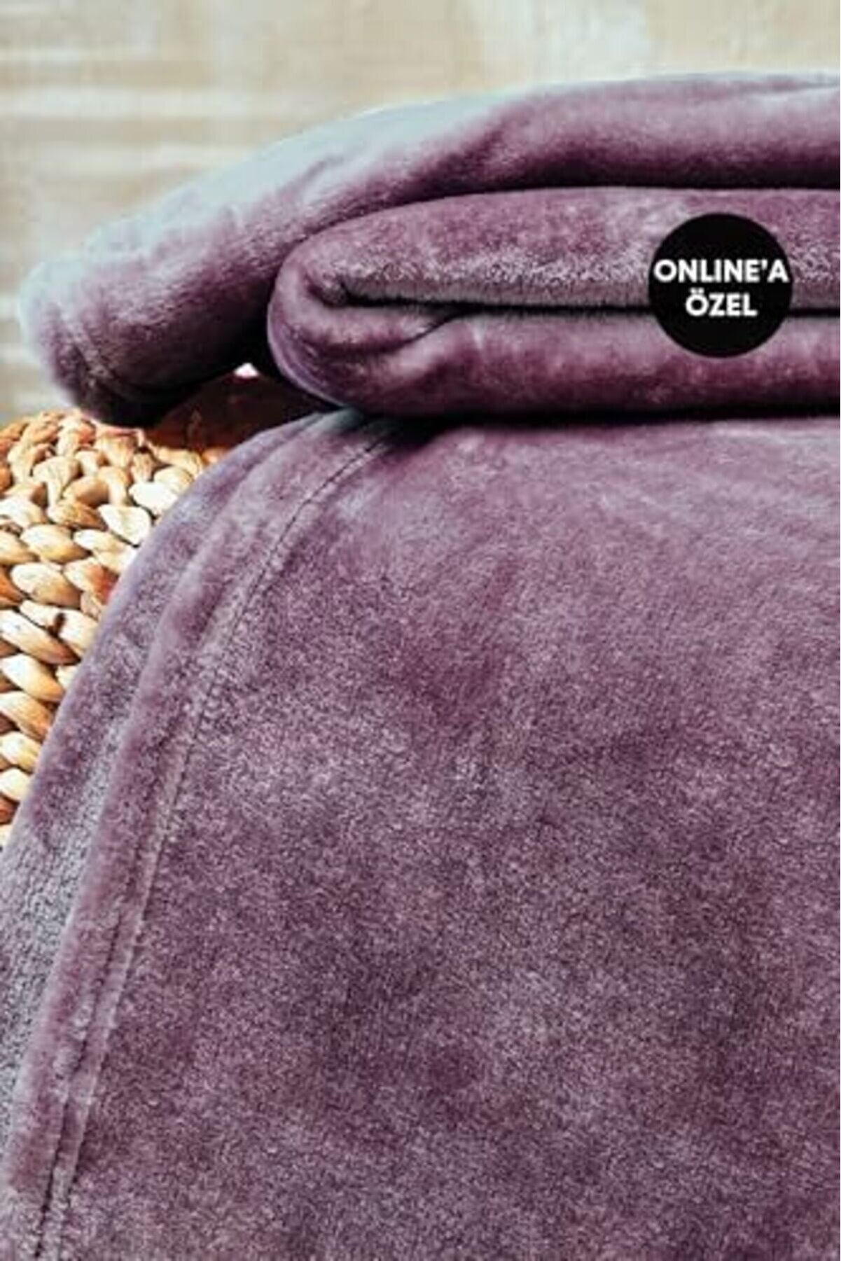 Olenna Tv Battani̇yesi̇ 140X190 K&uuml;l Moru 1014773