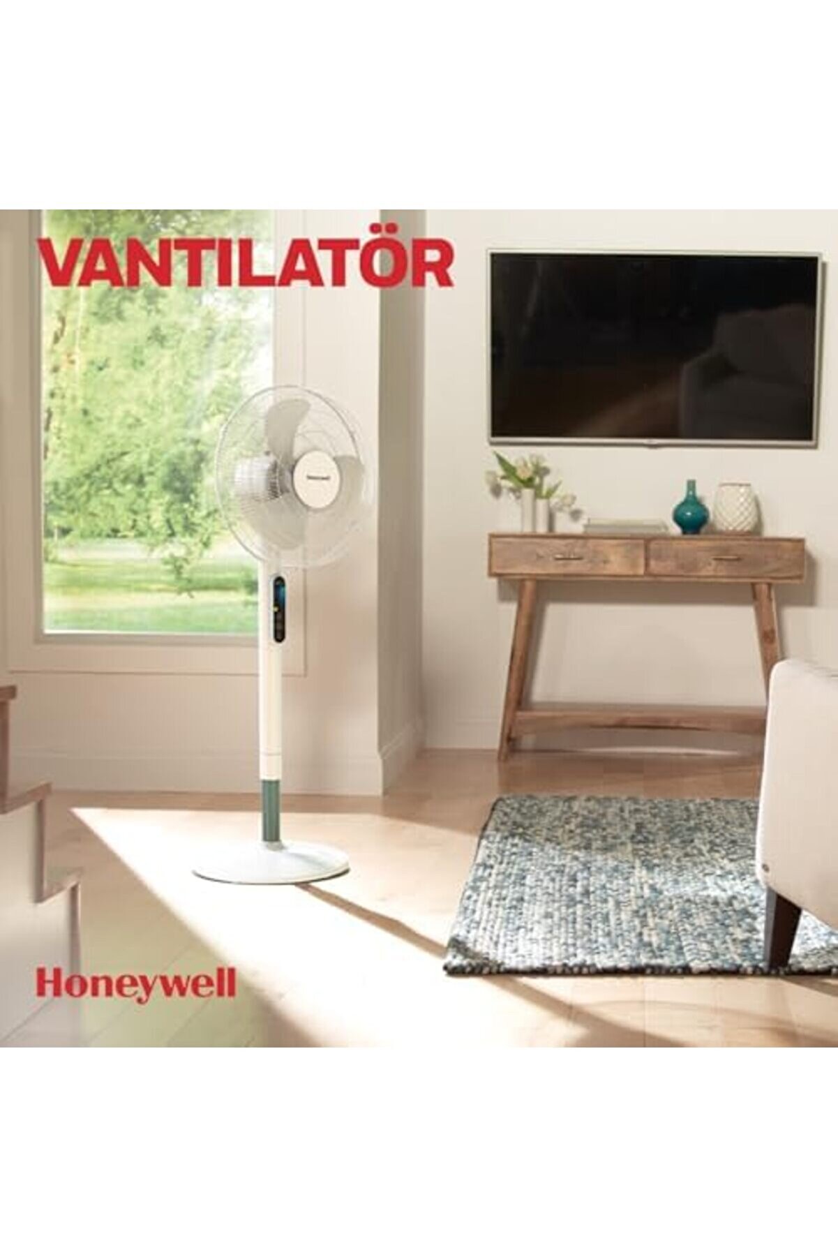 Modashi̇ne Advanced Qui̇etset Hsf600 Ayaklı, 5 Hız Ayarı, Zamanlayıcı Fonksi̇yonu, 70 Derece Salınım, Y