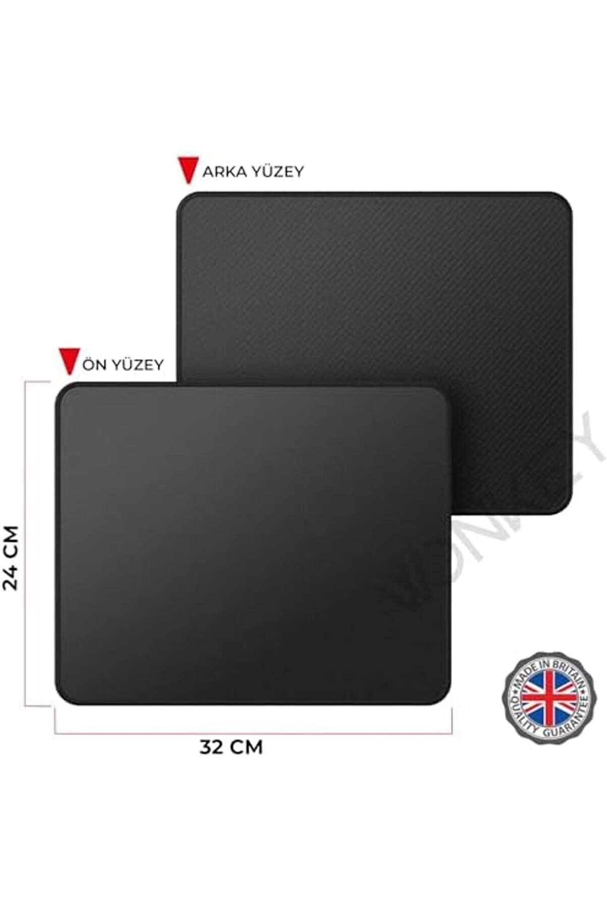 Pro - Di̇ki̇şli̇ Gami̇ng Mouse Pad Oyuncu Gamer Mouse Pad, Ofi̇s Ti̇pi̇ Mouse Ped, Orta Boy Fare Altlığı, M