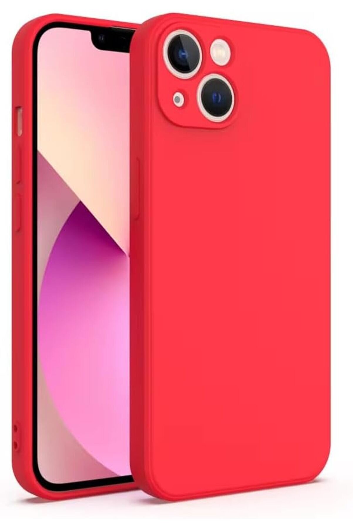 STOREMAX AKSESUAR 15 ile Uyumlu First Silikon Kılıf Yapılı Mat Dış Yüzeyli Tam Koruma Sağlayan Kamera Korumal