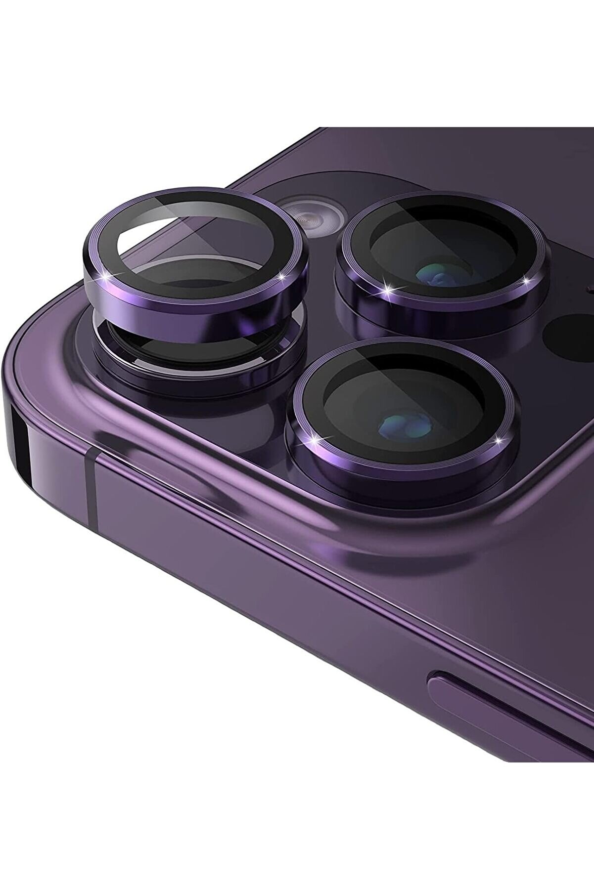 STOREMAX 15 Pro - 15 Pro Max / 14Pro - 14ProMax Modellerinin Tümüne Uyumlu Alaşım Çerçeveli ve 9H Sertliğinde