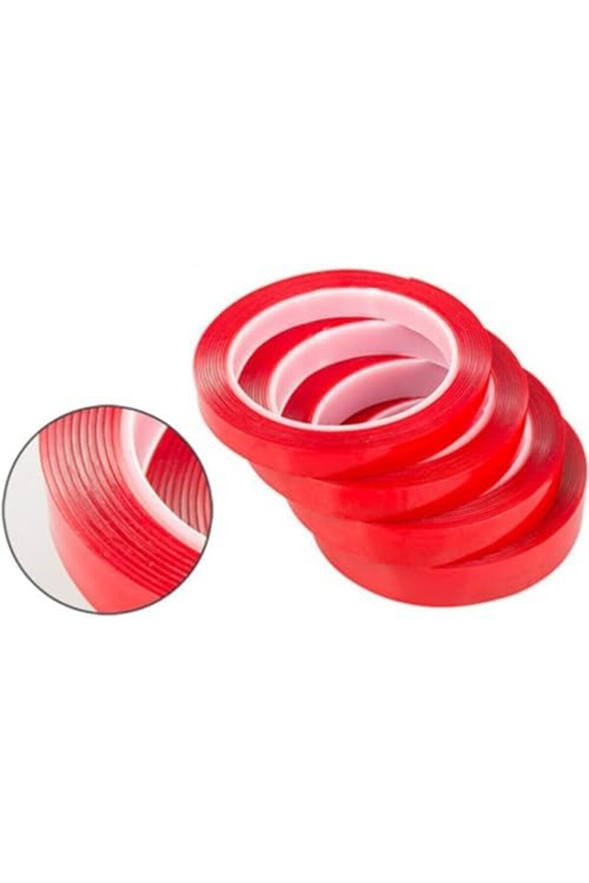 Pltnstoreshop Si̇li̇kon Çi̇ft Taraflı Montaj Bandı 10Mm Geni̇şli̇k 5Mt Uzunluk Çi̇ft Taraflı Bant Çerçeve