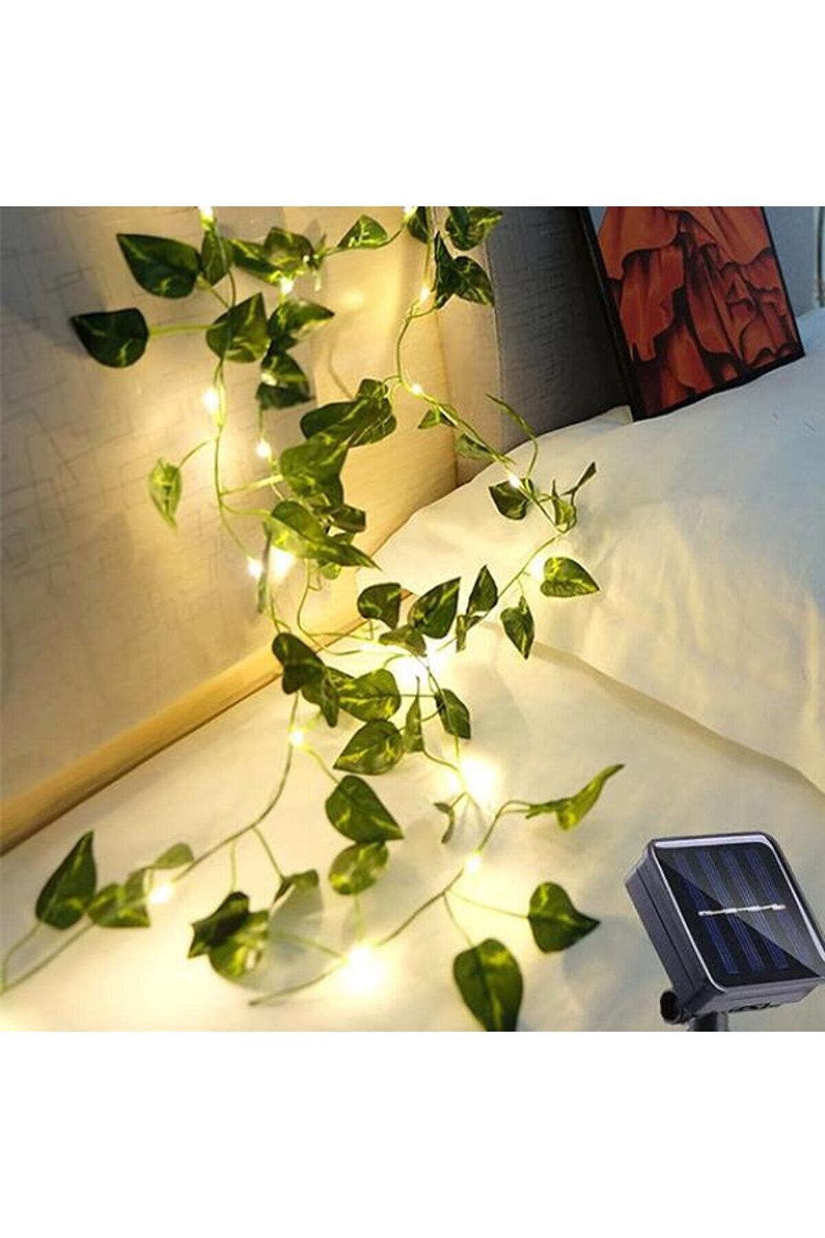 Güneş Enerji̇li̇ Sarmaşık Led Dekor 5 Metre