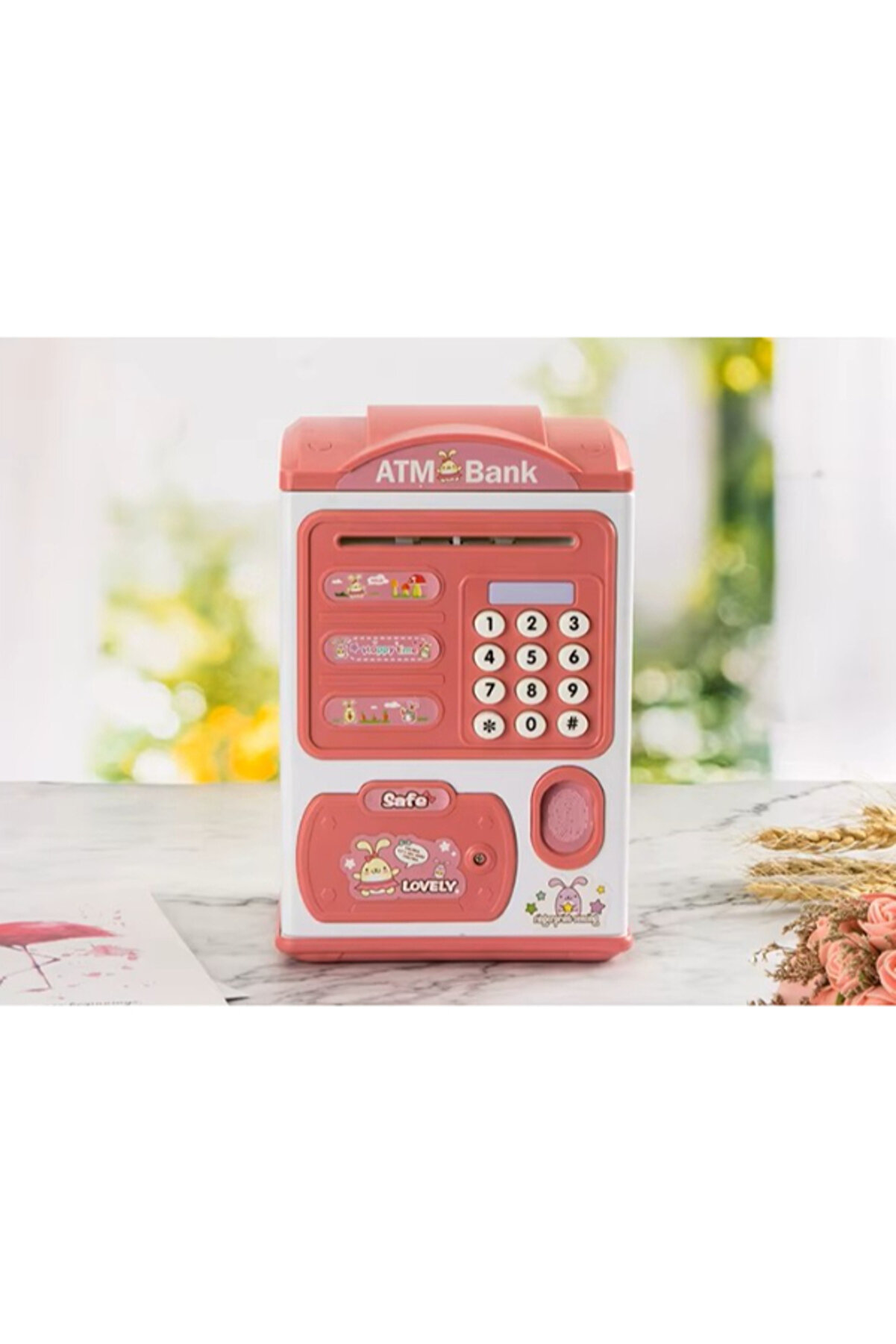 Ethab Ti̇caret Sevi̇mli̇ Tasarımlı Şi̇freli̇ Atm Kumbara