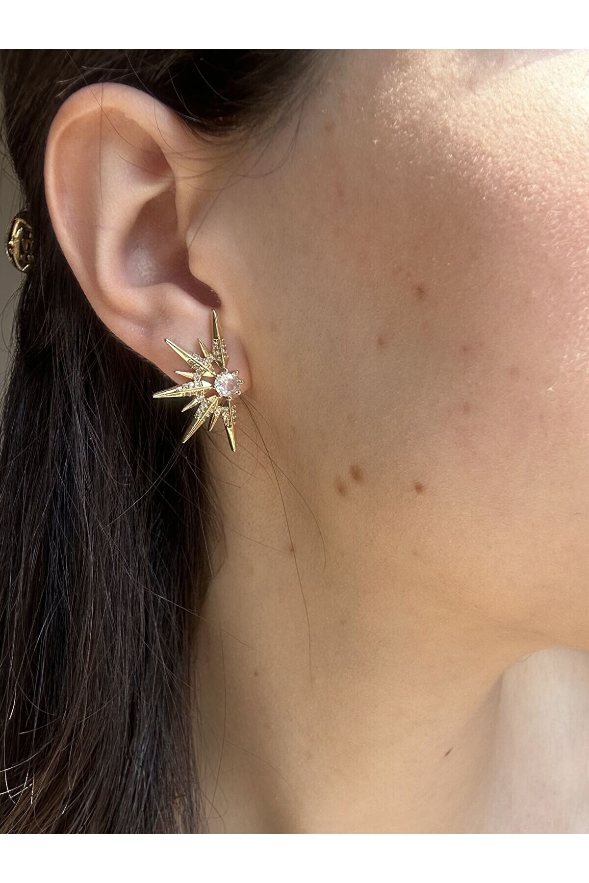 Ateli̇er Emi̇ne Tasarım Güneş Küpe