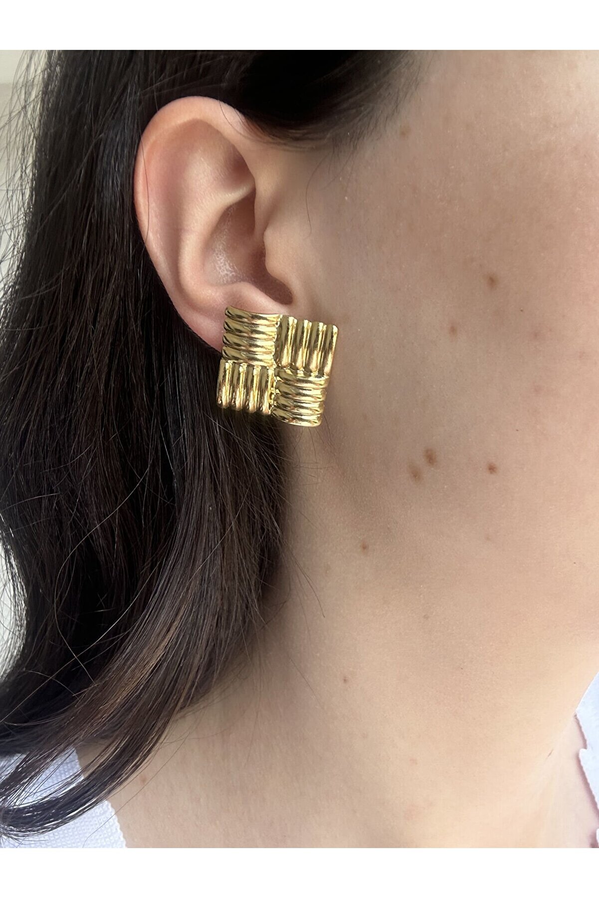 Ateli̇er Emi̇ne Geometri̇k Vi̇ntage Küpe