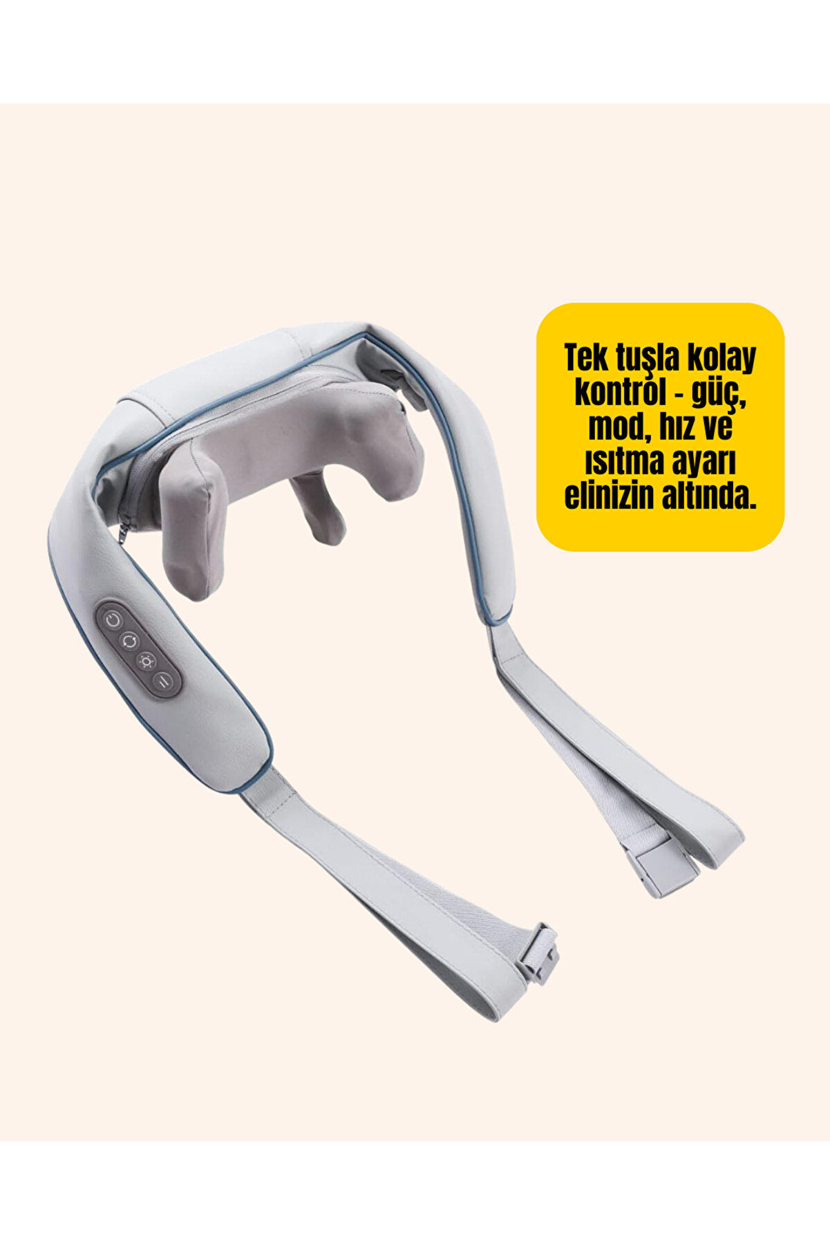 Kablosuz Boyun Ve Omuz Masaj Ai̇ | Isıtmalı Ve Yoğurmalı