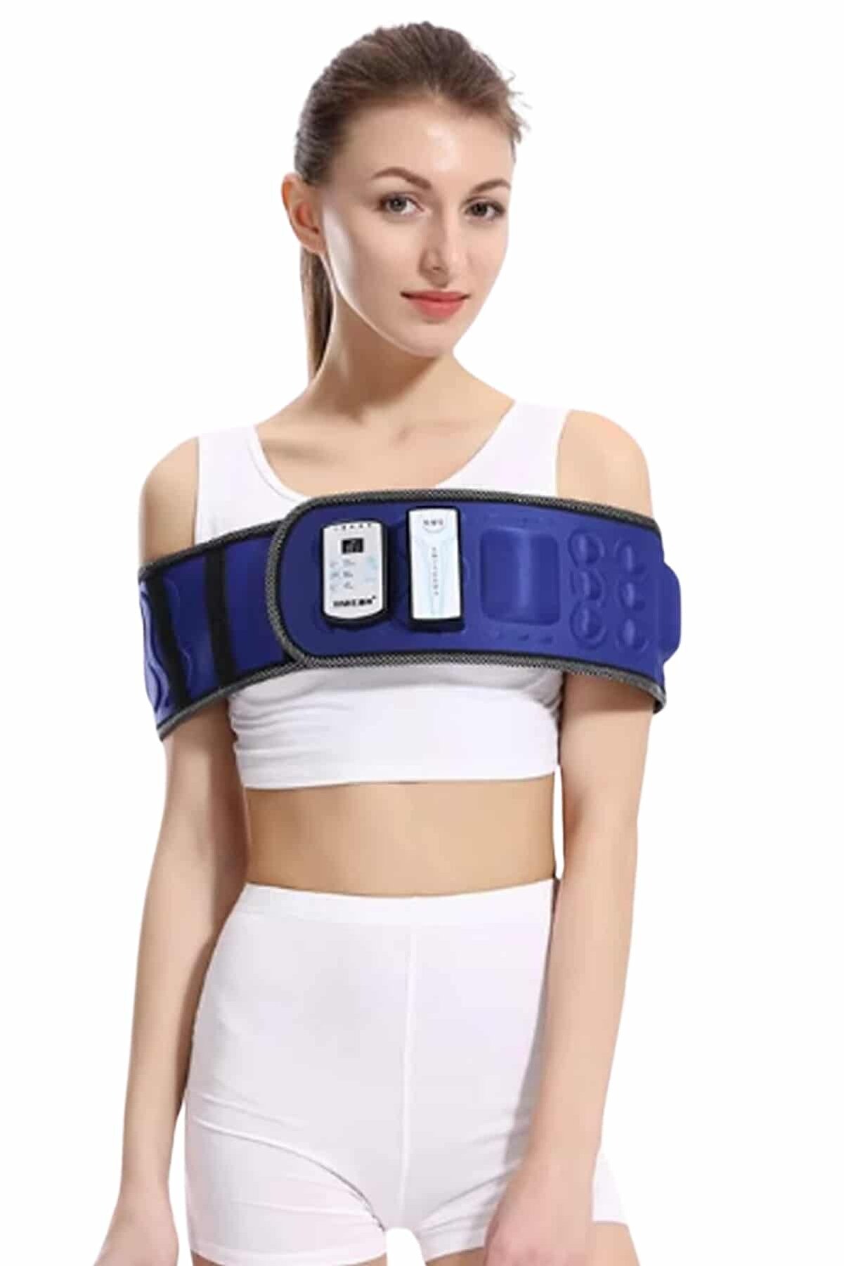 Ti̇treşi̇mli̇ Kas Gevşeti̇ci̇ Masaj Kemeri̇ Ai̇ Bel Bölge Sırt Masaj Ai̇