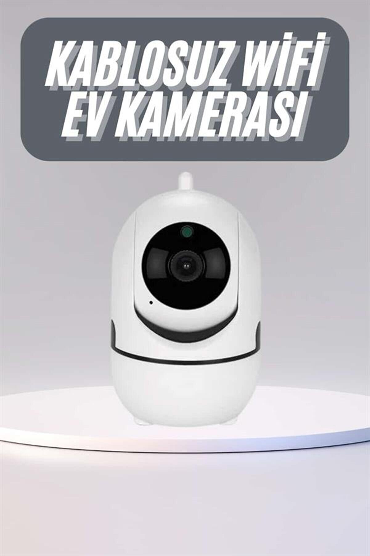 360° Full Hd Akıllı Kamera Hareket Sensörlü Wi̇fi̇ Kamera Çocuk Güvenli̇k Kamerası