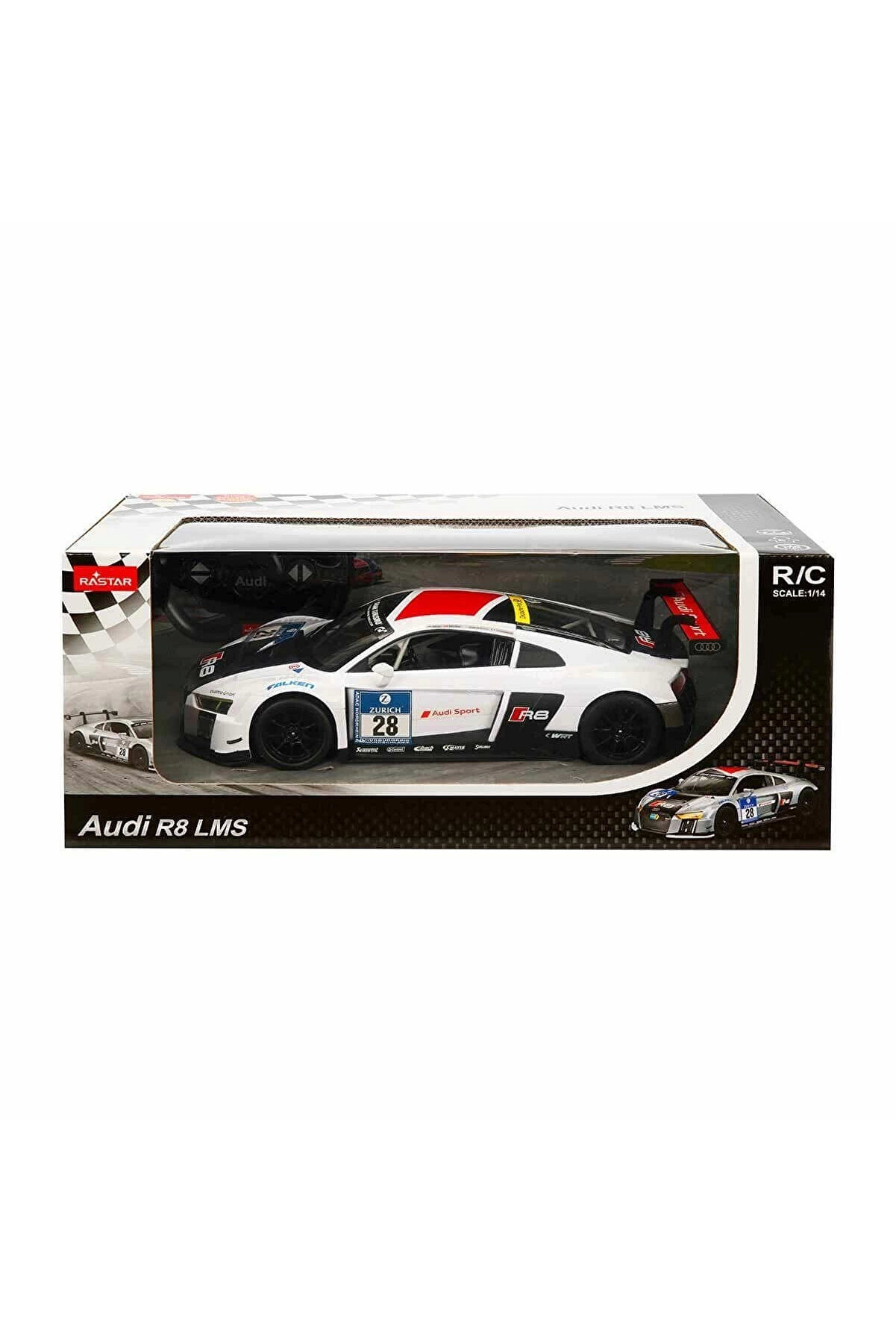 Okyanuss Accessories 75300 SUN-RAS-R/C 1/14 F/F AUDI R8 LMS