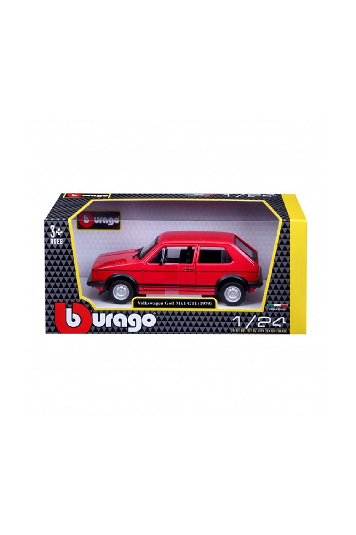 Toptan Bulurum 21089 124 Burago Volswagen Golf Mk1 Gtı