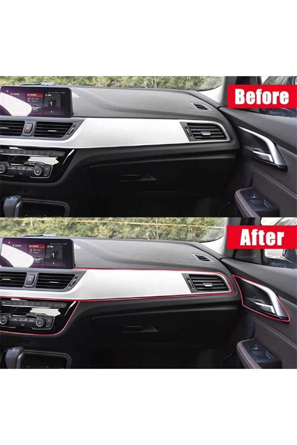 Araba Dekorasyon Şeri̇di̇ 5 Metre Tri̇m Şeri̇di̇