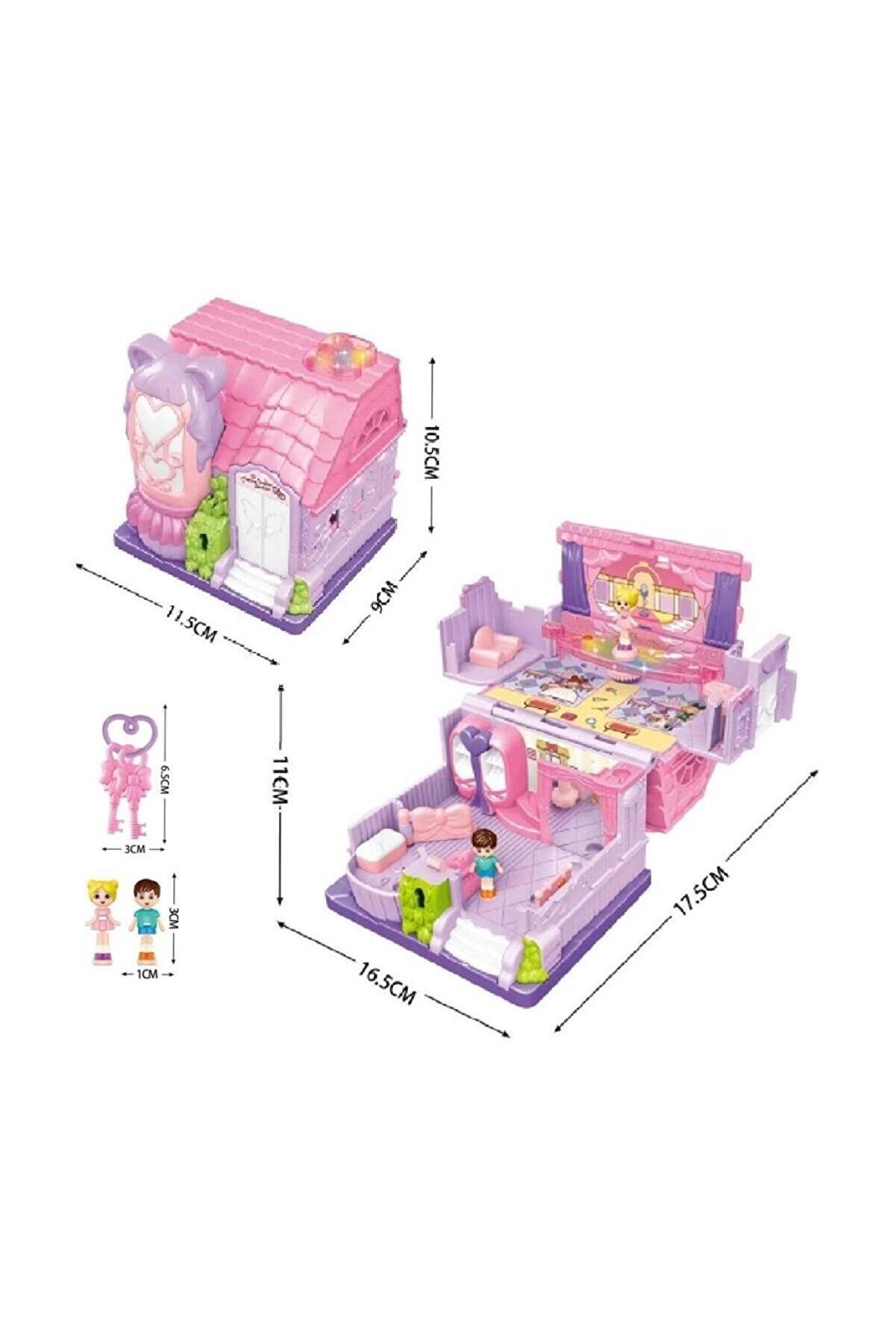 Qf29101112131415 Işıklı Müzi̇kli̇ Aksesuarlı Ev Seri̇si̇ Açılıpkatlanır