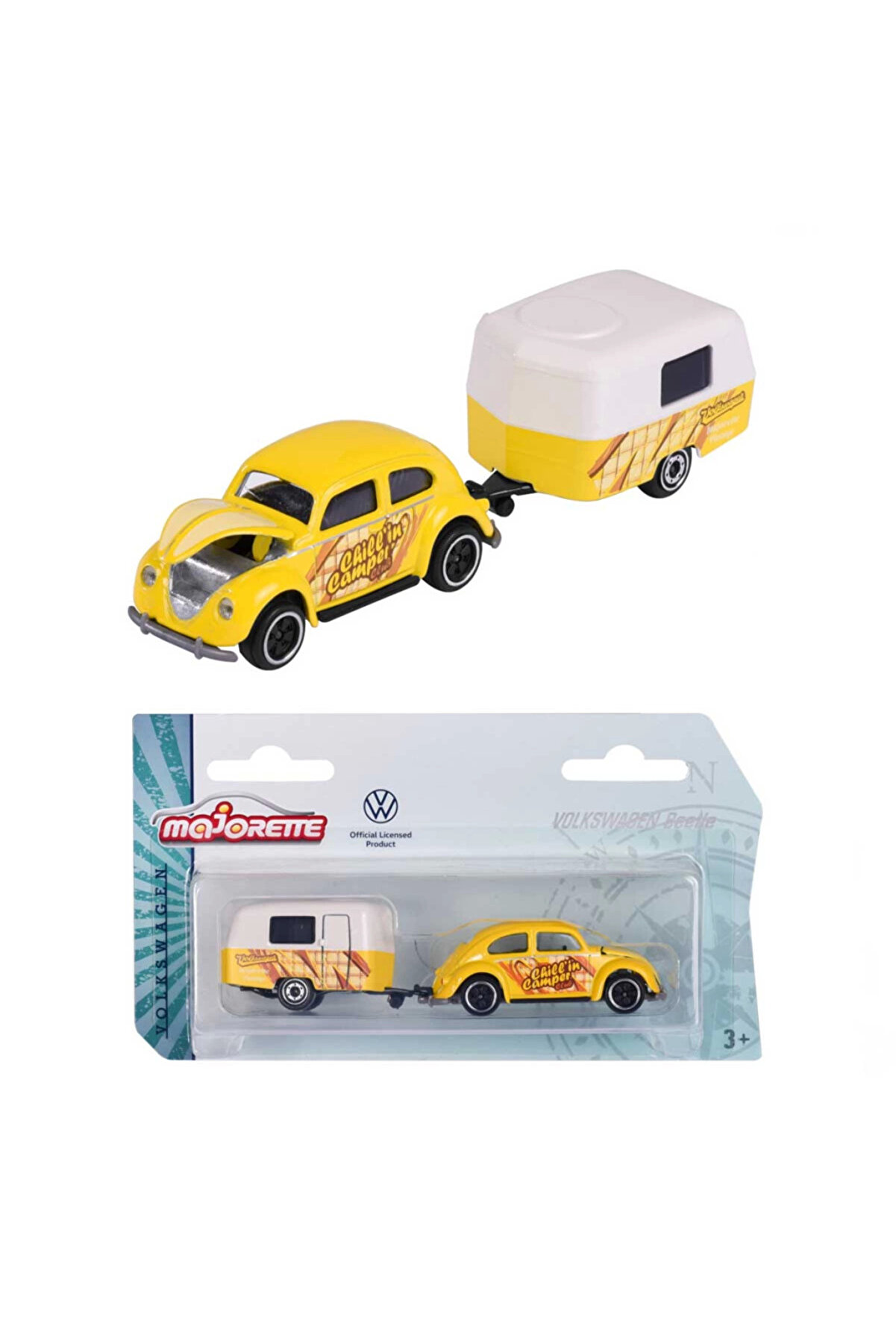 Majorette Römorklu Volkswagen The Ori̇gi̇nals Model Arabalar