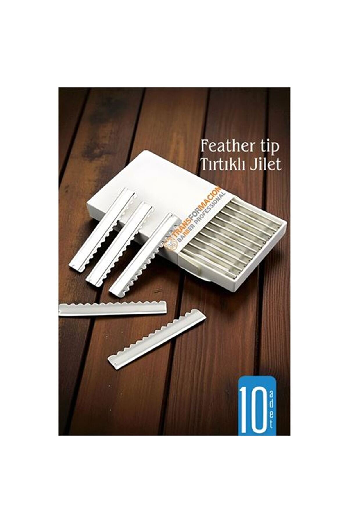 Toptan Bulurum Feather Tip Tırtıklı Ustura Jii 10 Adet