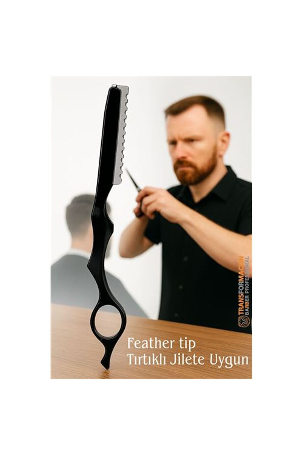 Toptan Bulurum Feather Tip Jili Ustura Profesyonel Alüminyum Metal