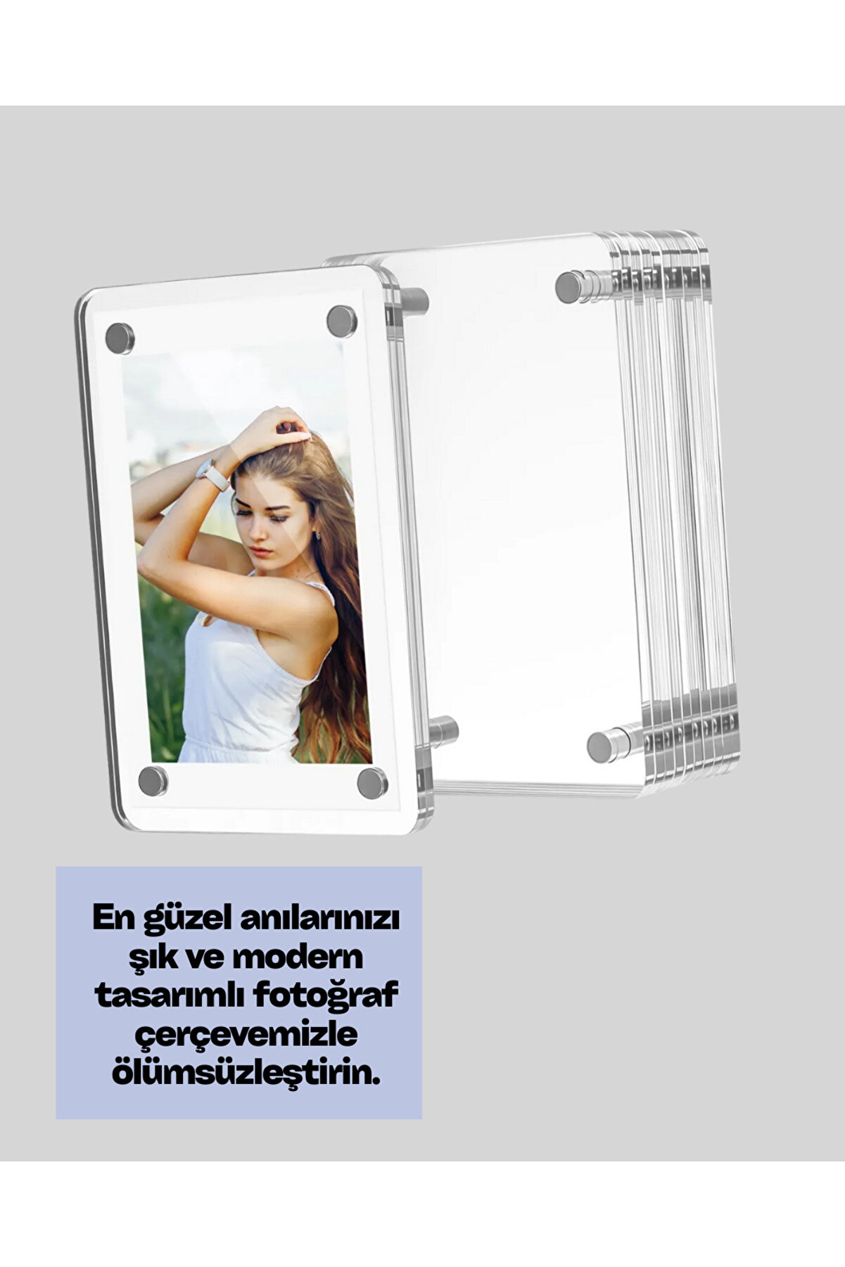 1024X600 Çözünürlüklü 7 İnç Di̇ji̇tal Görüntü Çerçevesi̇ – Canlı Ve Net Ekran