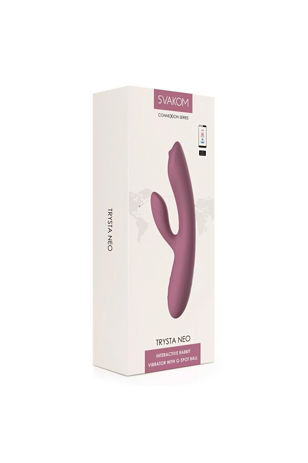 Svakom Trysta Neo Telefon Kontroll&uuml; G-Spot Sti̇mulator Rabbi̇t Vi̇brat&ouml;r