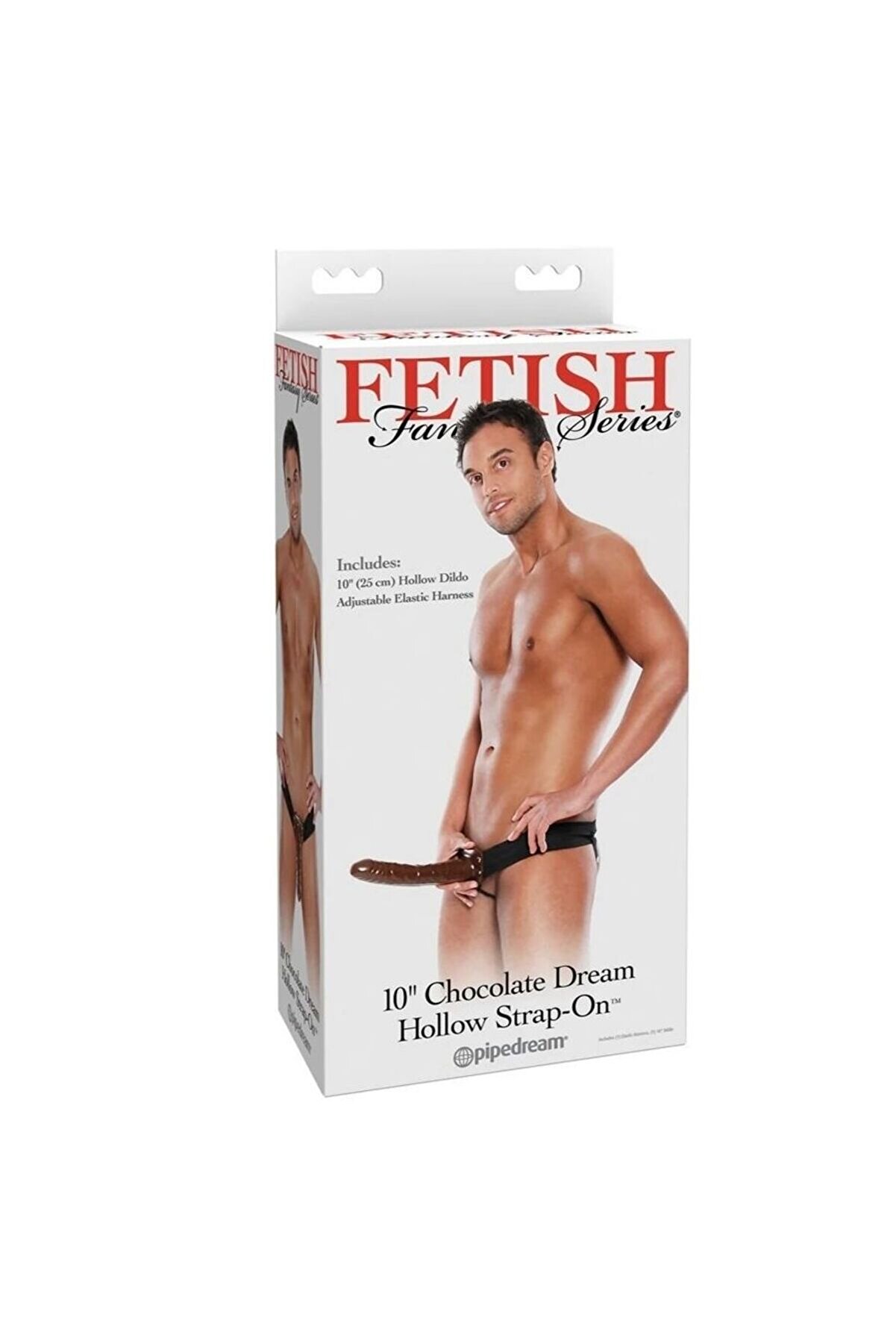 Pi̇pedream Feti̇sh Fantasy Seri̇es 10   Chocolate Dream İ&ccedil;i̇ Boş Belden Bağlamalı Reali̇sti̇k Peni̇s