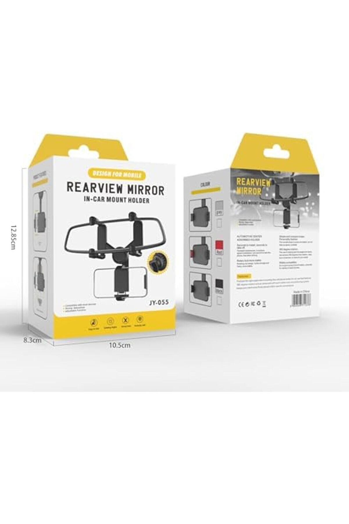 Tüm Cep Telefonları İçi̇n Telefon Tutacağı Araç Araç Di̇ki̇z Aynası Montajı İle Si̇ze Ve Görüş Sağlar 1