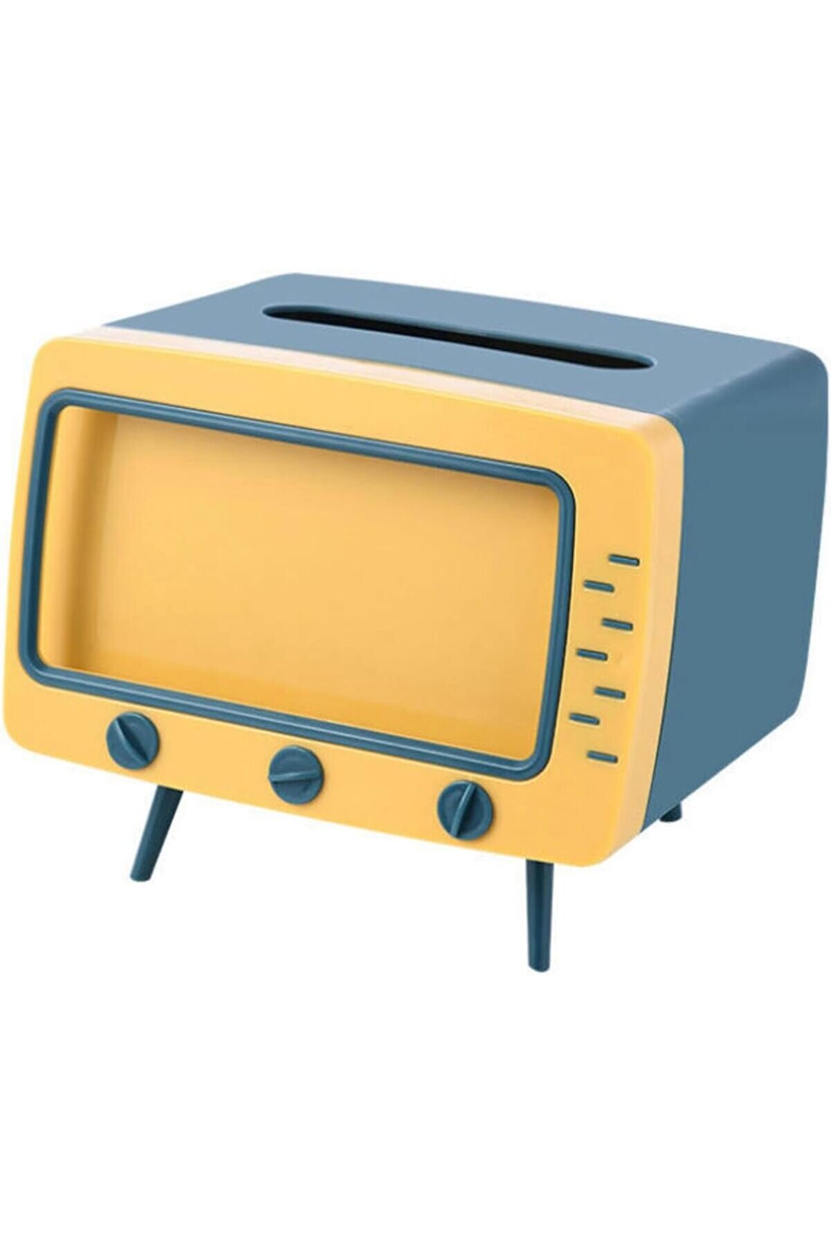 STOREMAX Retro Telefon Tutucu, Masaüstü Peçetelik Cep Telefonu Standı (Lacivert) 1175713