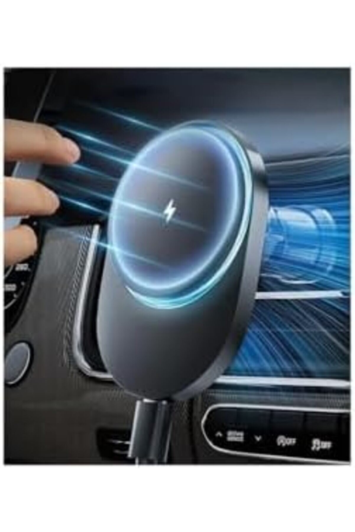 15W Kablosuz Şarjlı Araç Şarjı Hld-80 1014773